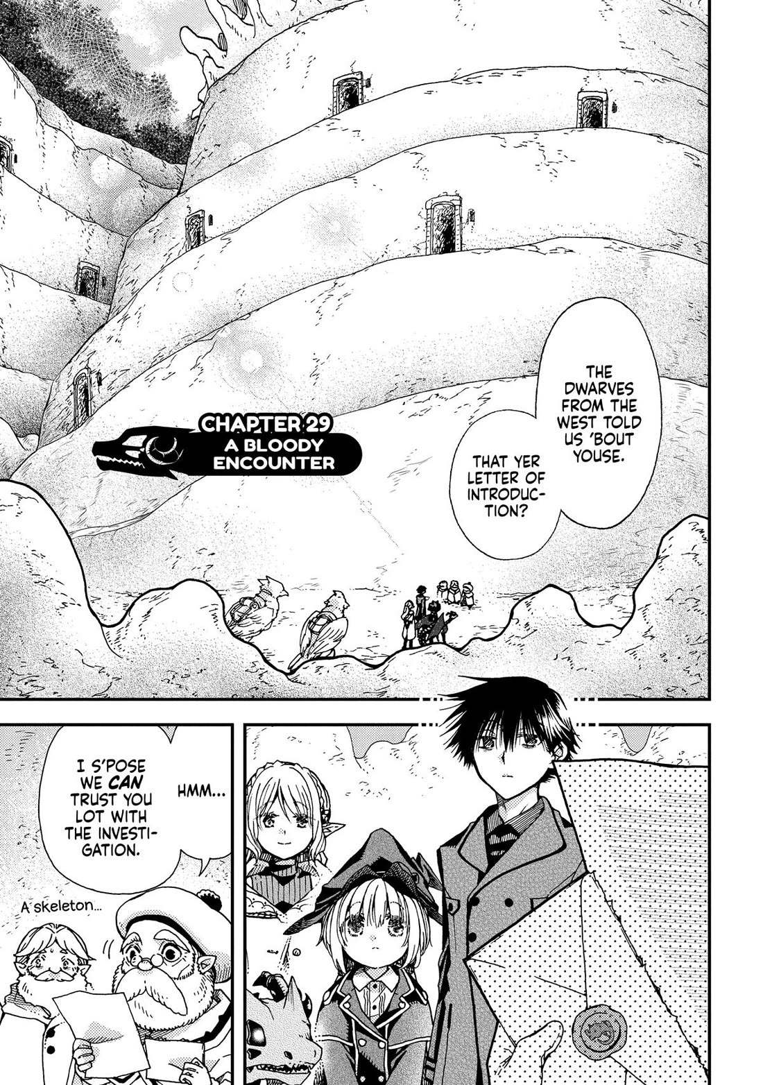 Hone Dragon no Mana Musume chapter 29 page 1