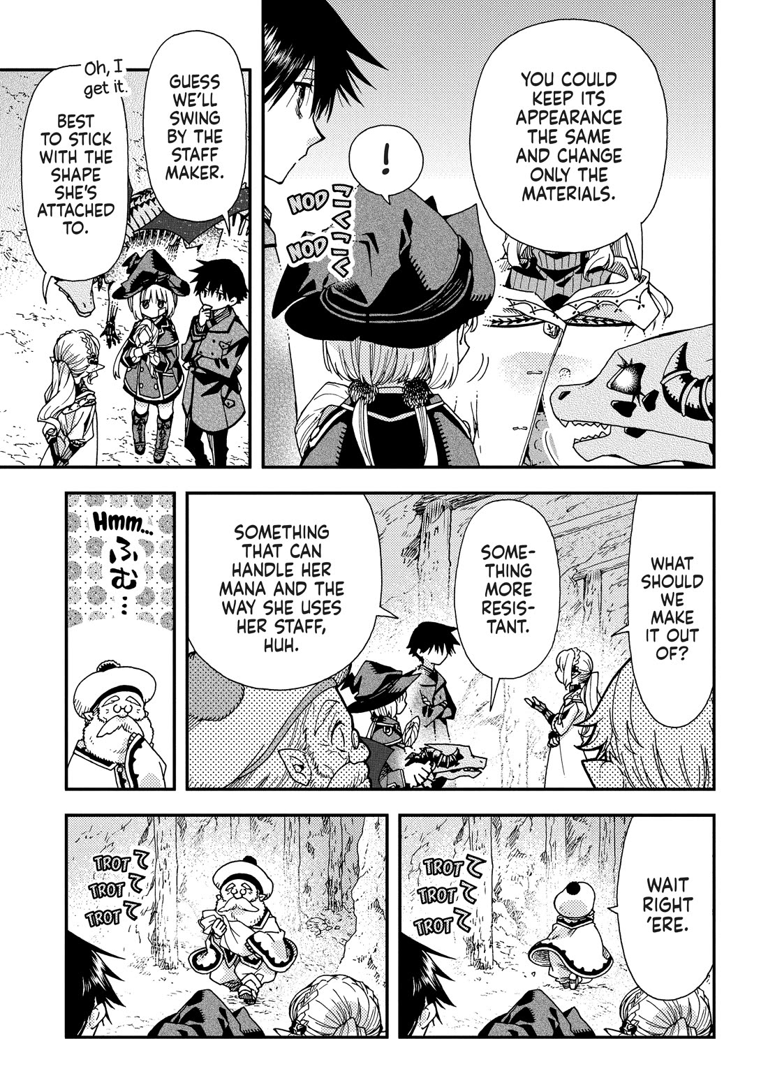 Hone Dragon no Mana Musume chapter 32 page 10