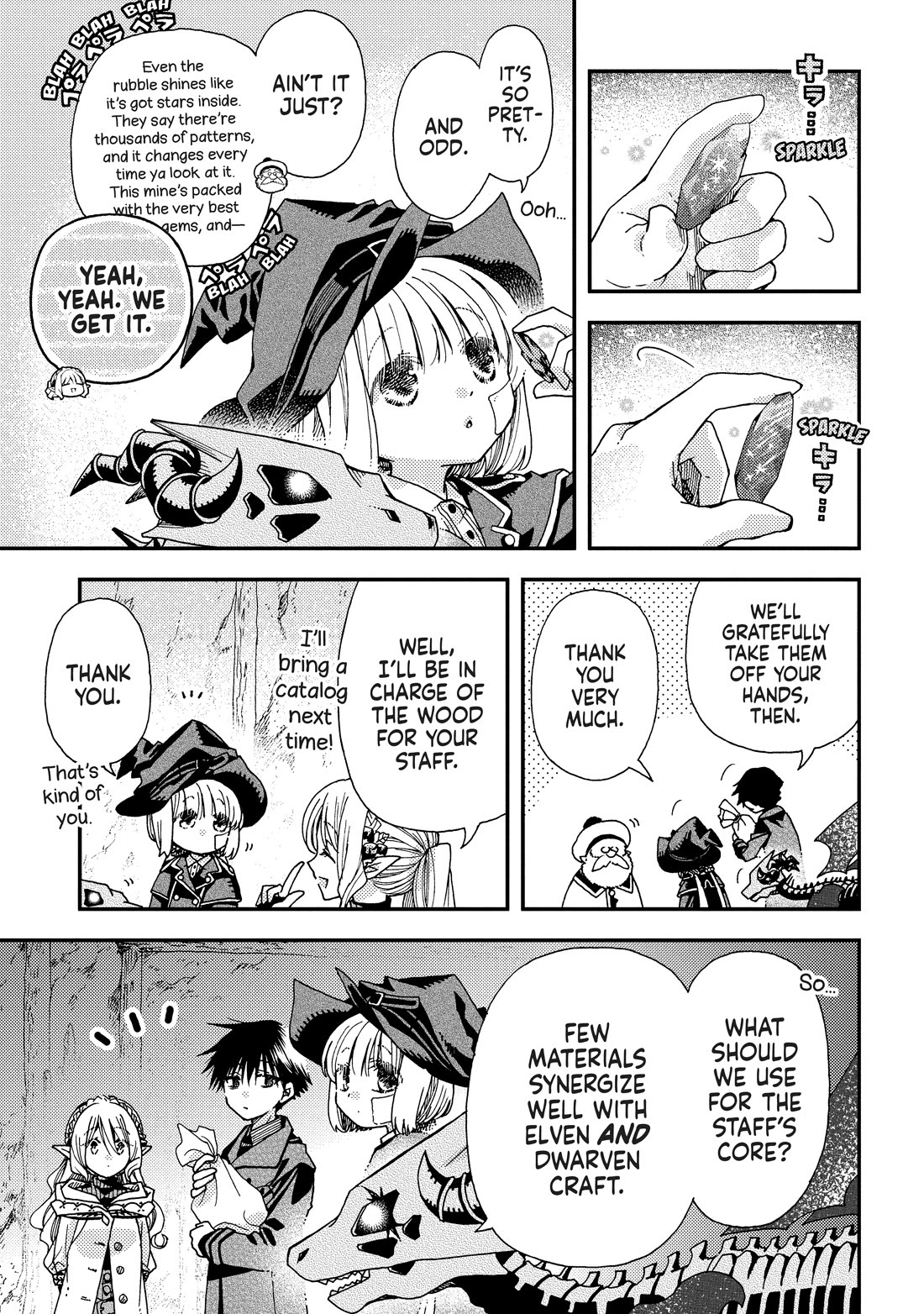 Hone Dragon no Mana Musume chapter 32 page 12