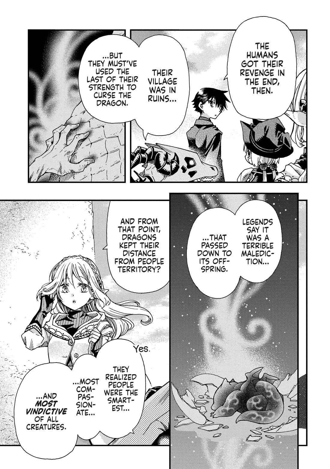 Hone Dragon no Mana Musume chapter 32 page 18