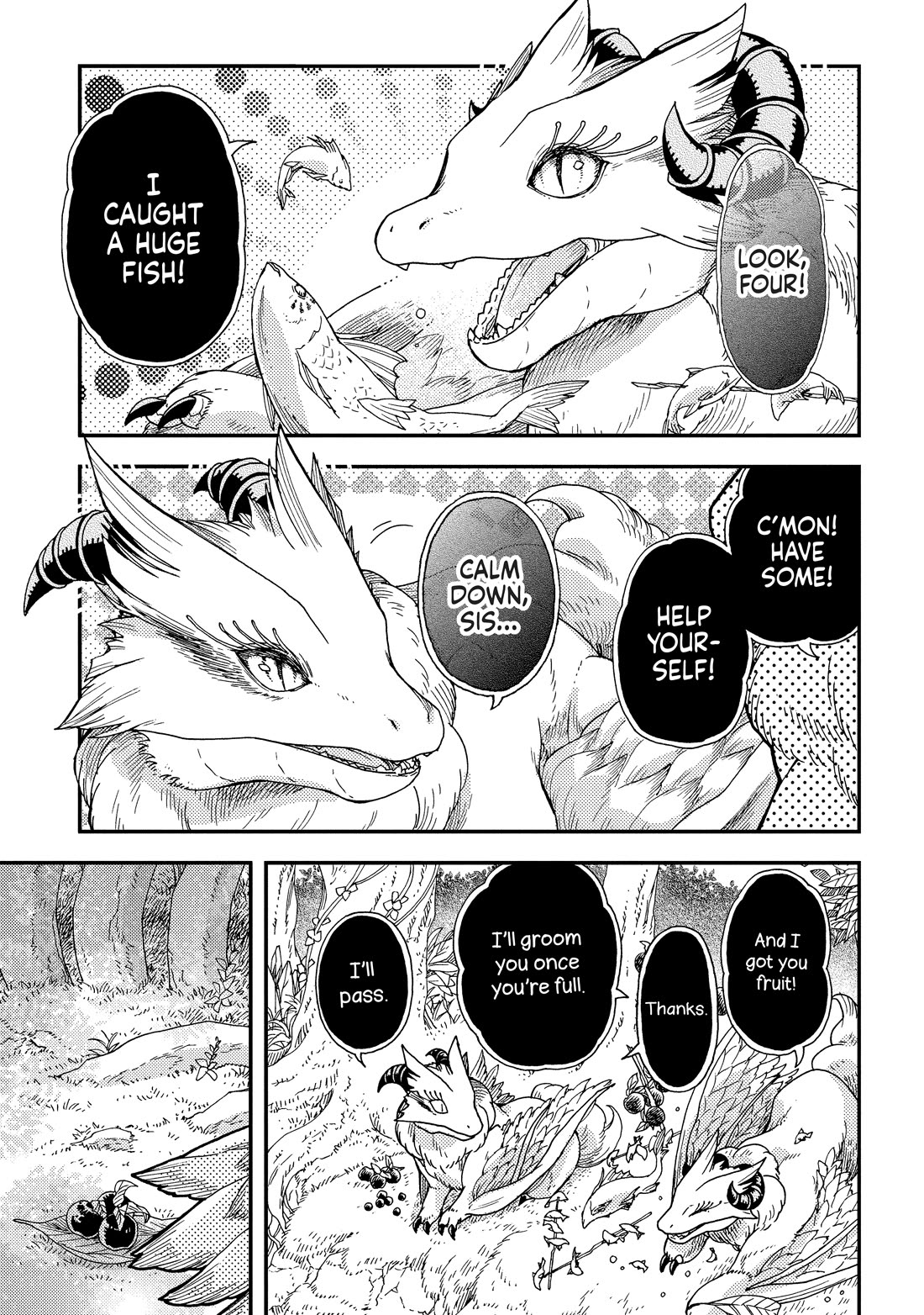 Hone Dragon no Mana Musume chapter 32 page 22