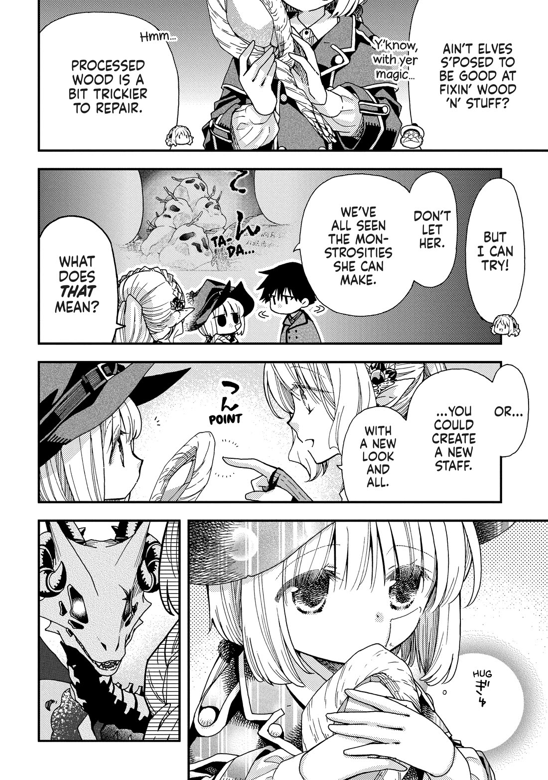 Hone Dragon no Mana Musume chapter 32 page 9