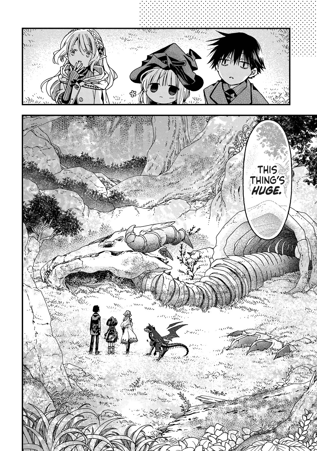 Hone Dragon no Mana Musume chapter 33 page 14