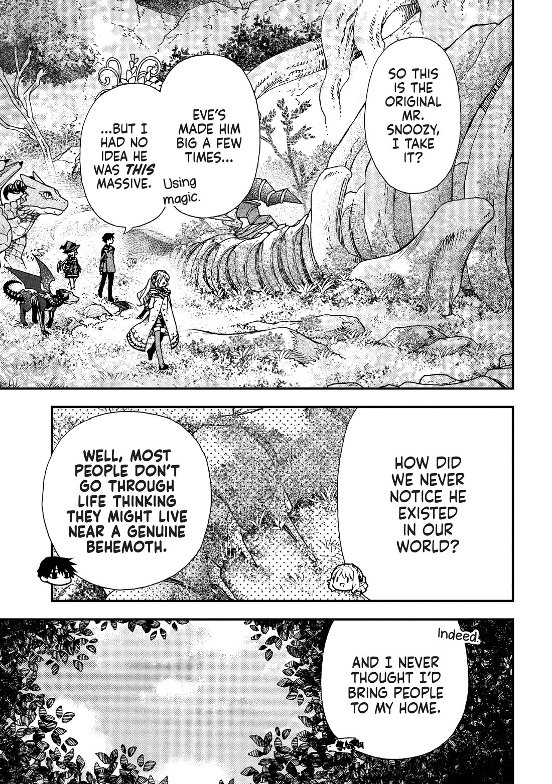 Hone Dragon no Mana Musume chapter 33 page 15