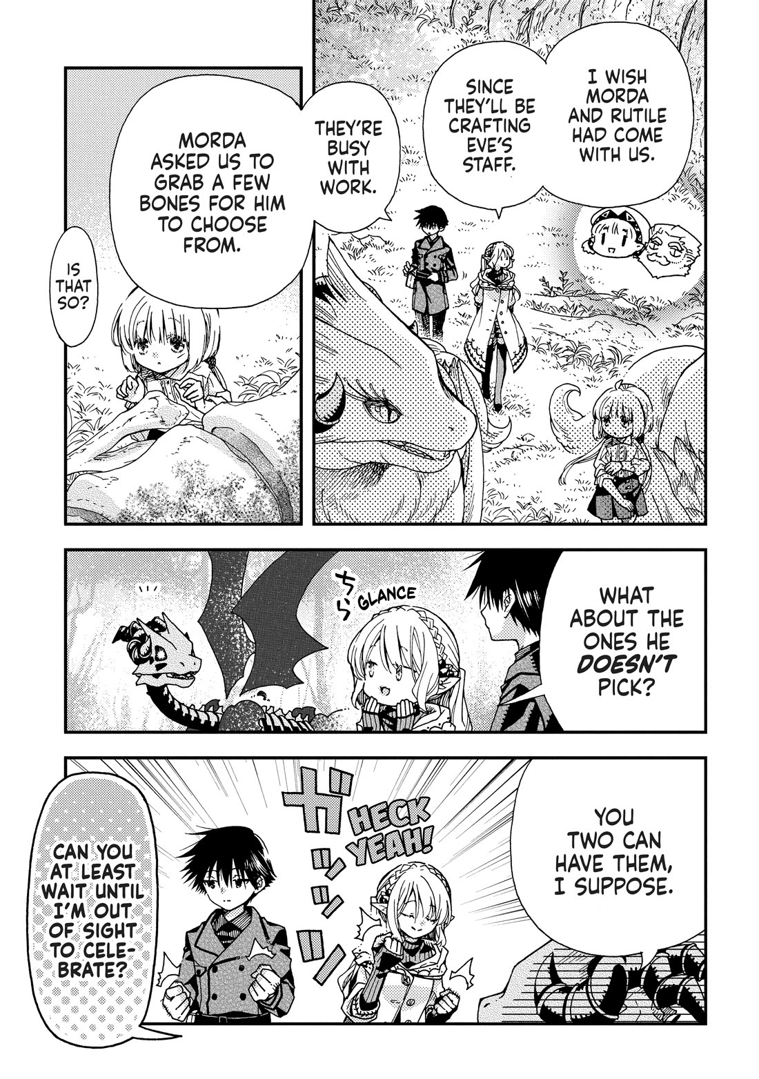 Hone Dragon no Mana Musume chapter 33 page 17