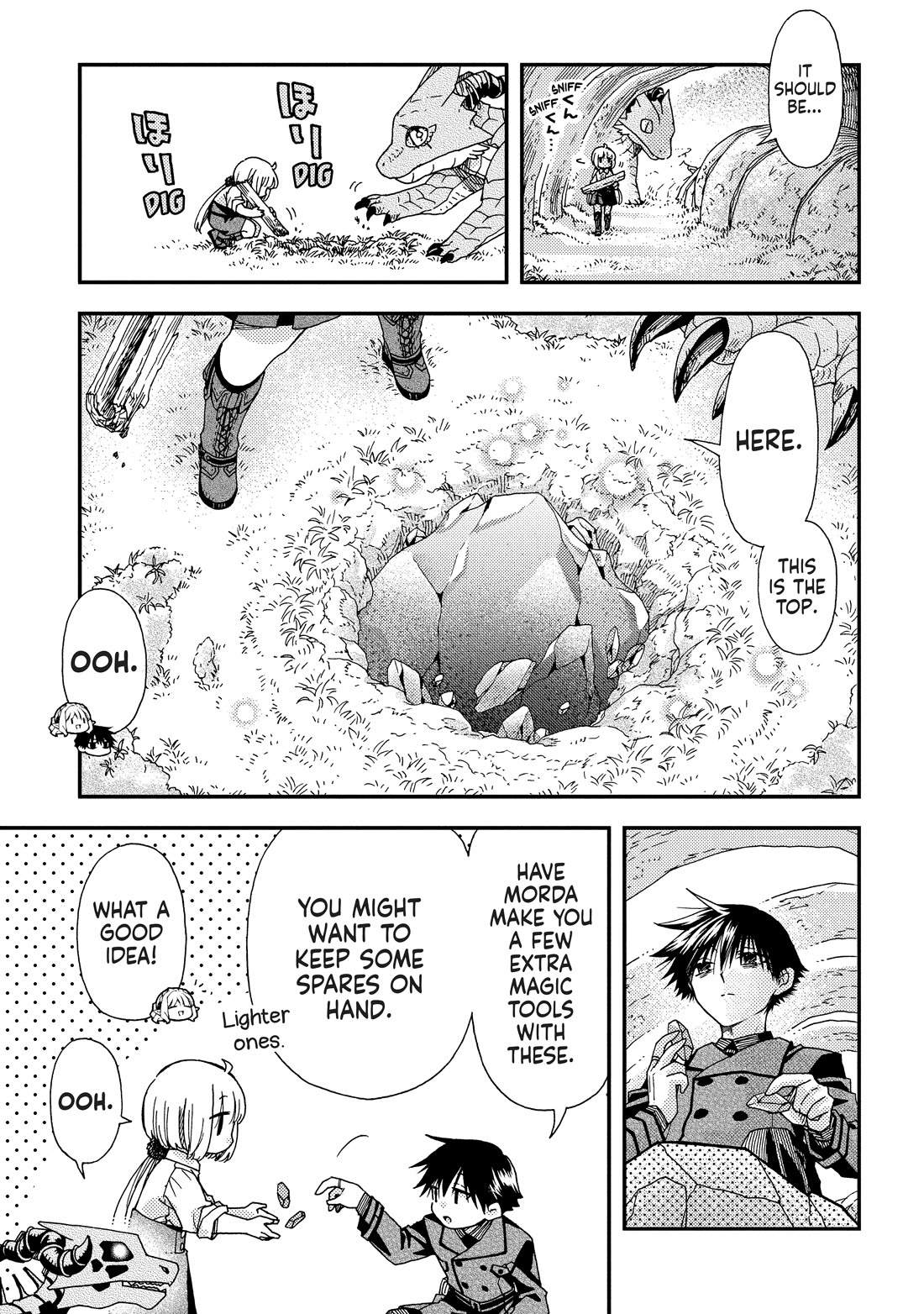 Hone Dragon no Mana Musume chapter 33 page 19