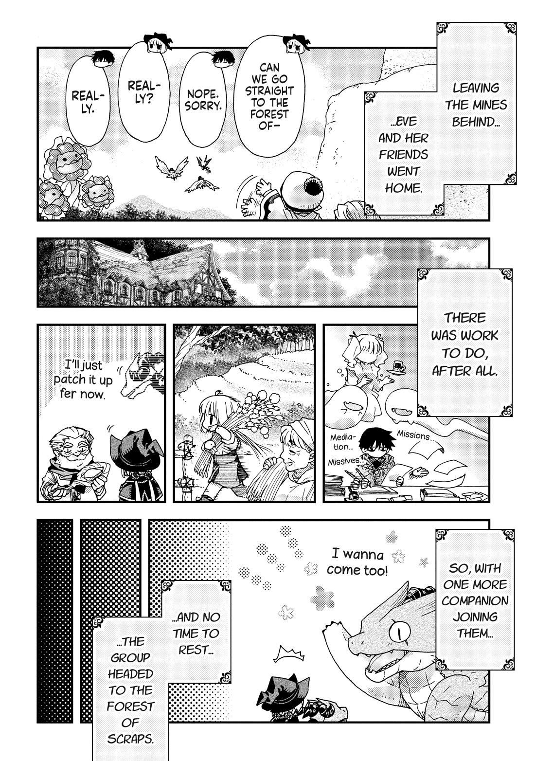 Hone Dragon no Mana Musume chapter 33 page 2