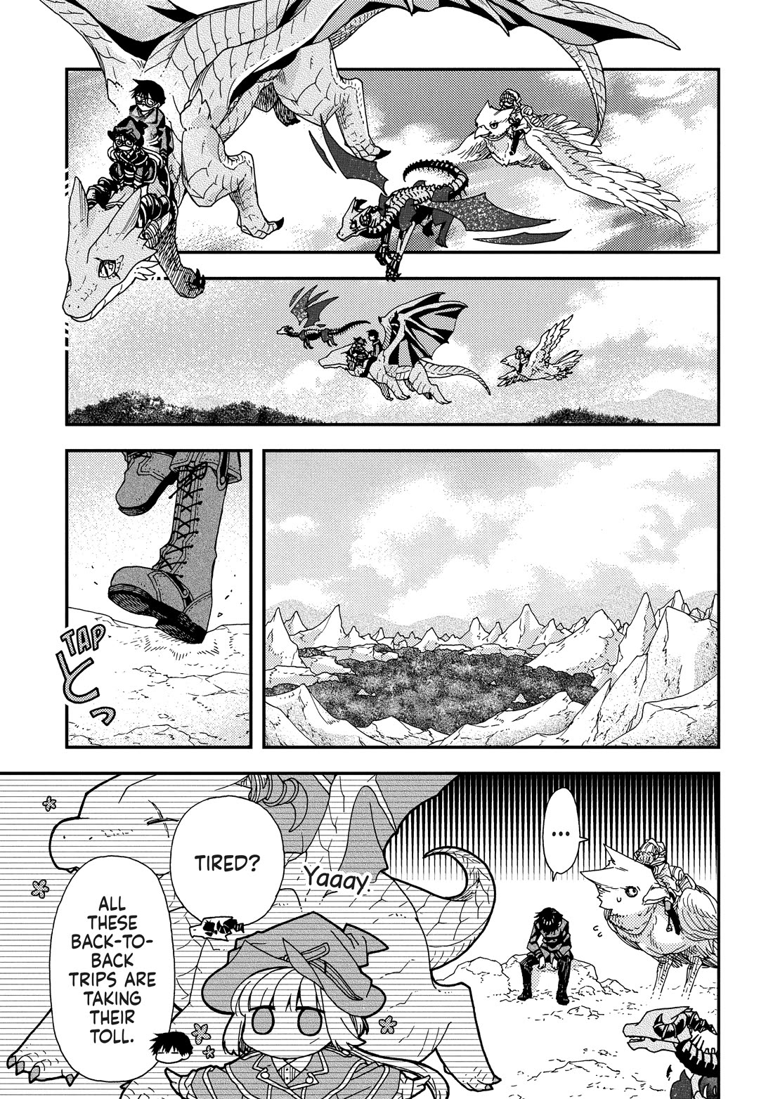 Hone Dragon no Mana Musume chapter 33 page 3