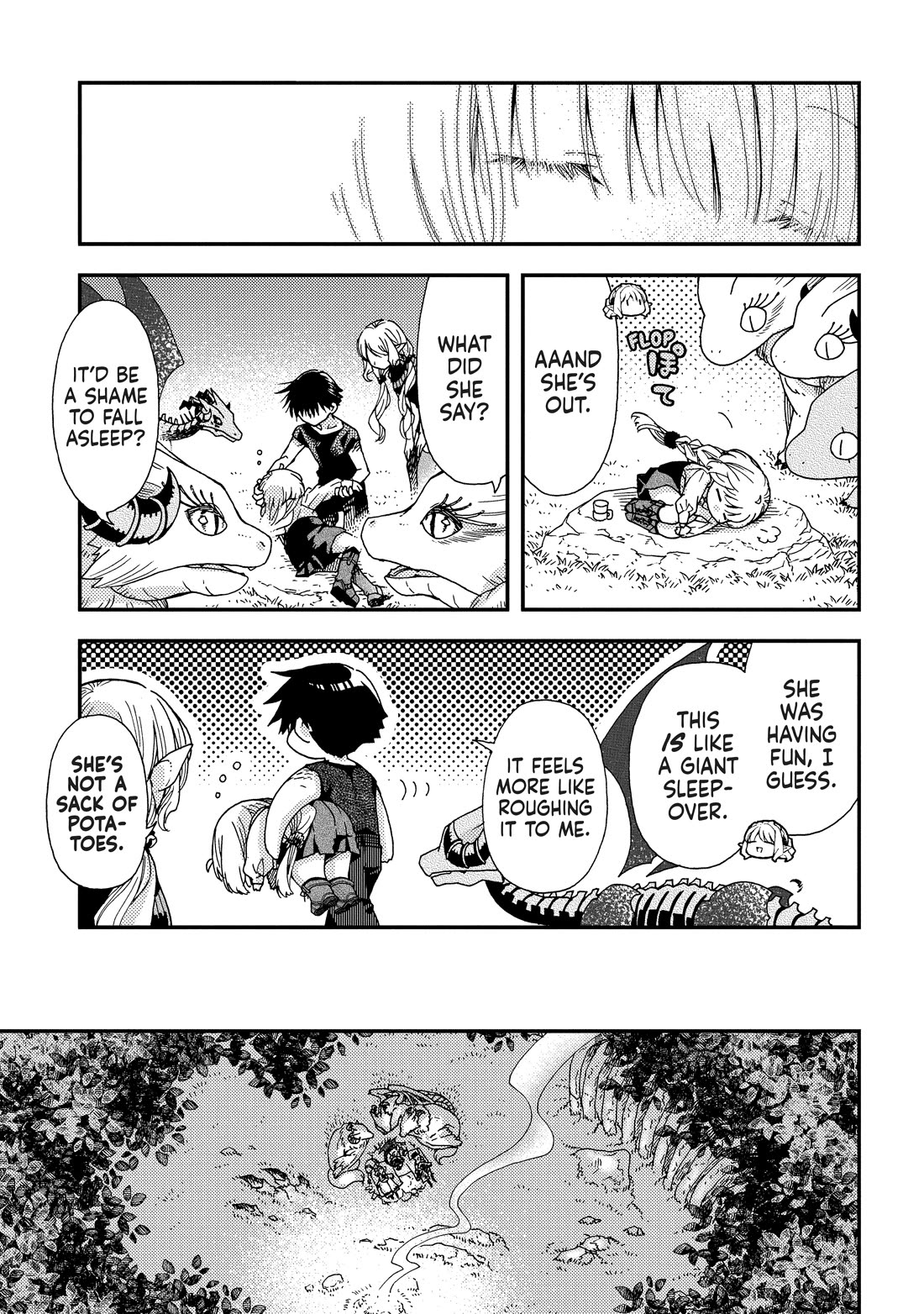 Hone Dragon no Mana Musume chapter 33 page 31