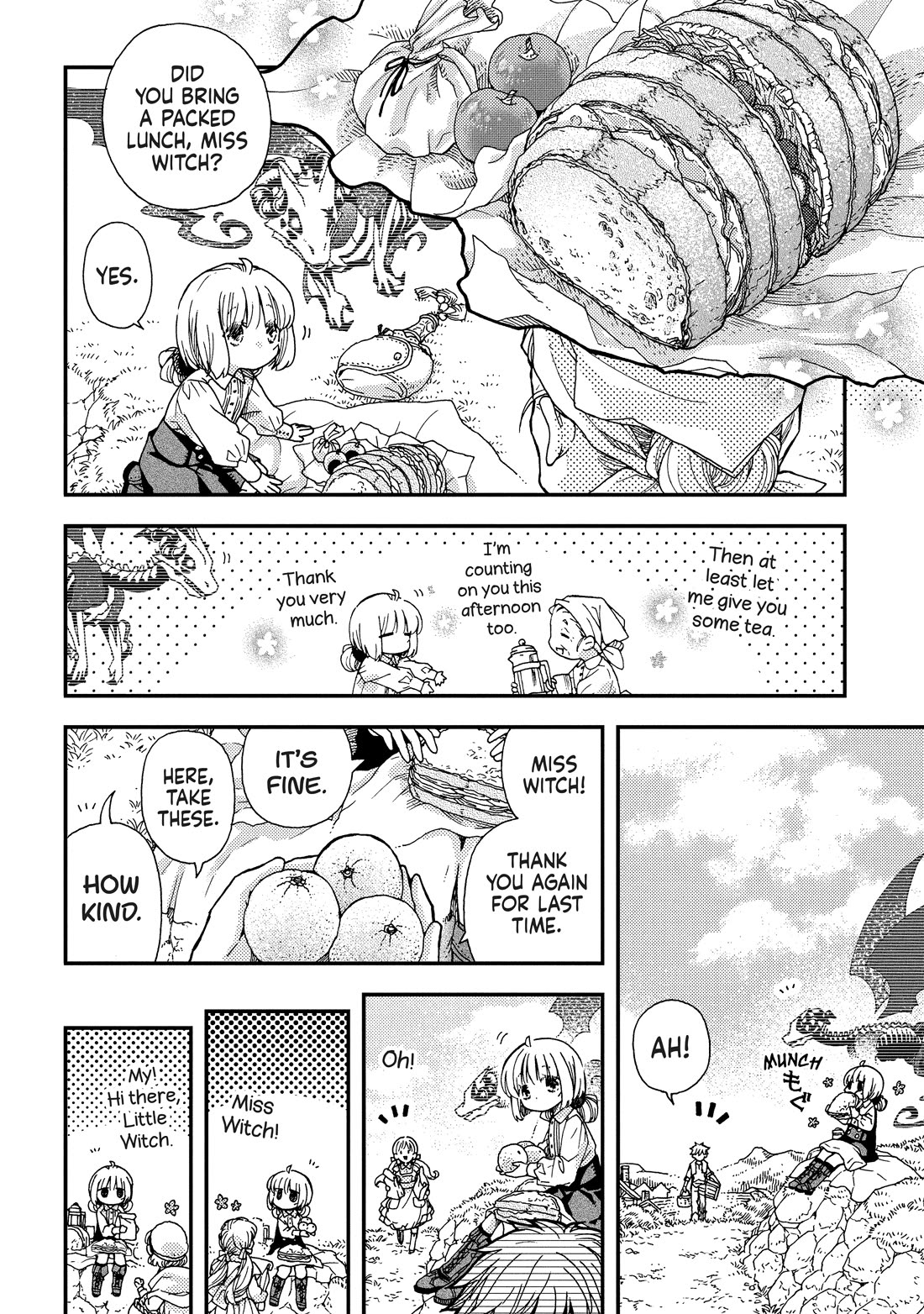 Hone Dragon no Mana Musume chapter 34 page 10