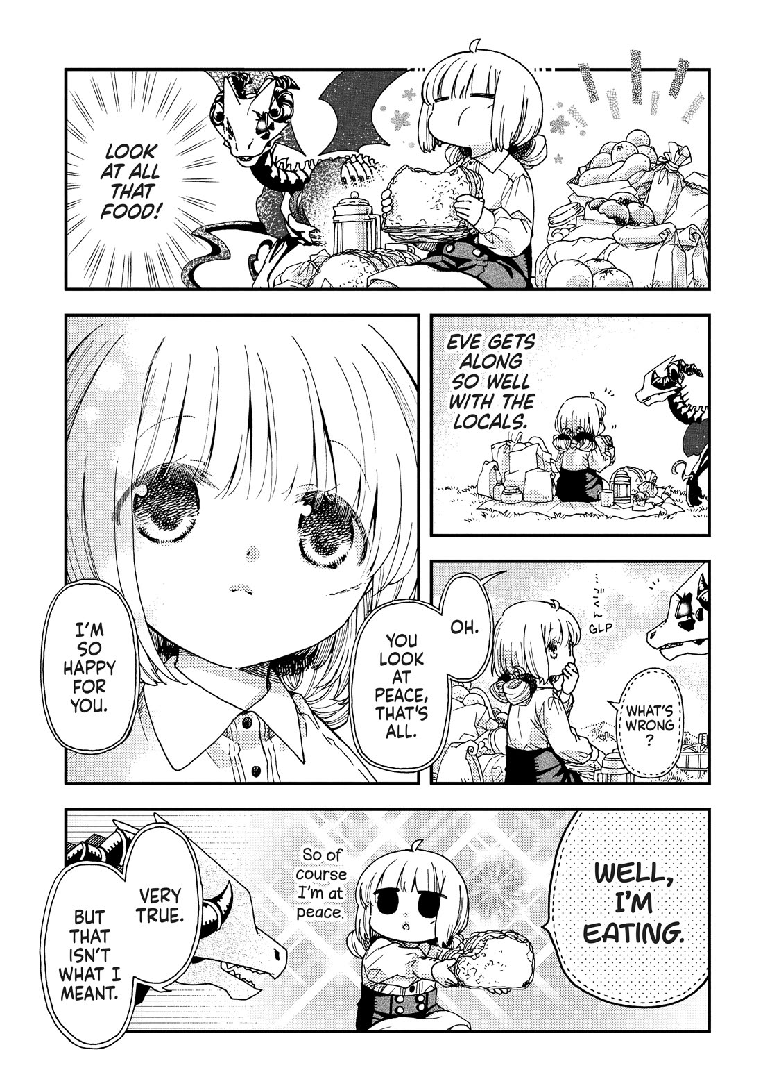 Hone Dragon no Mana Musume chapter 34 page 11