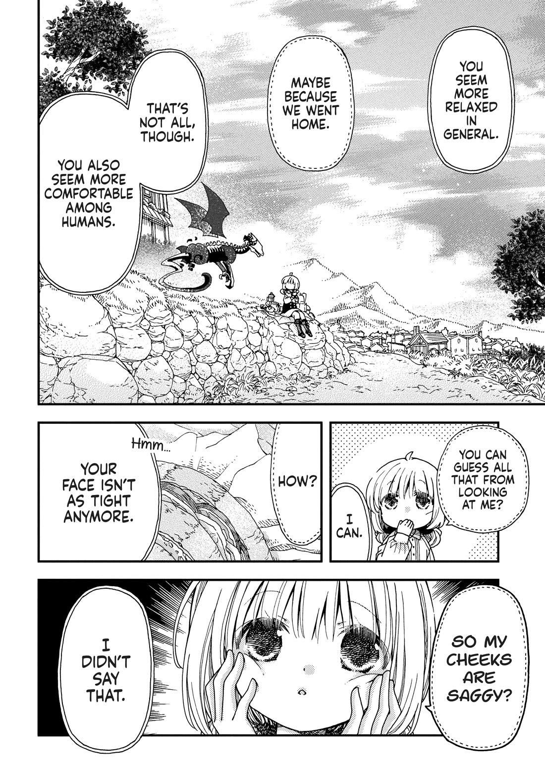 Hone Dragon no Mana Musume chapter 34 page 12