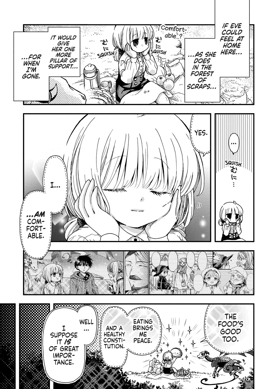 Hone Dragon no Mana Musume chapter 34 page 13