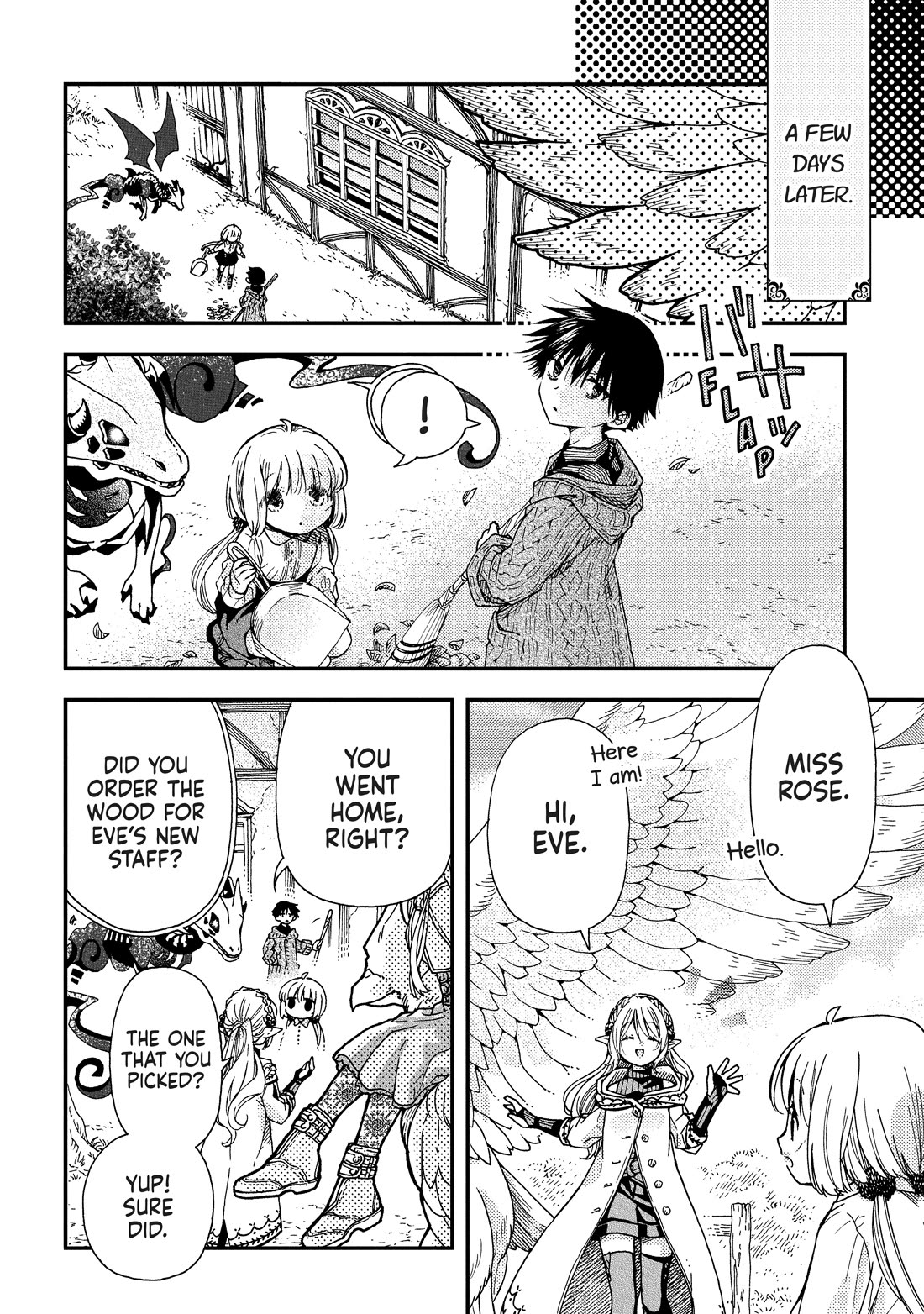 Hone Dragon no Mana Musume chapter 34 page 14