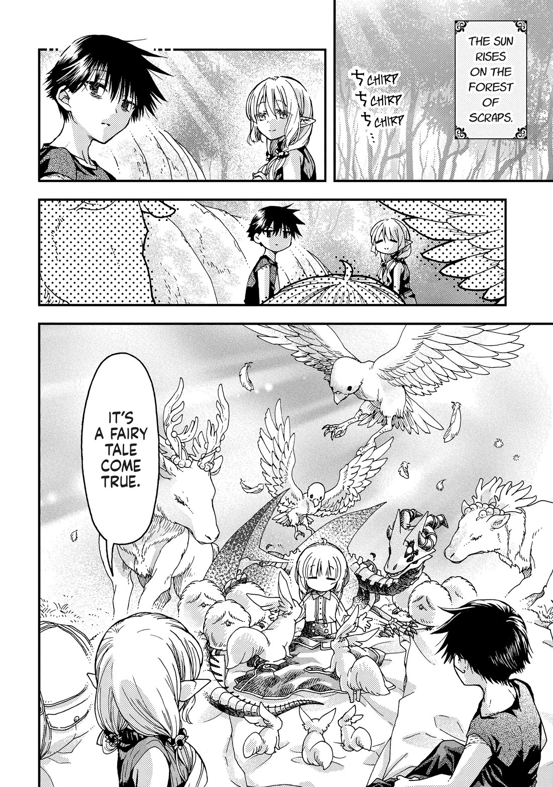 Hone Dragon no Mana Musume chapter 34 page 2
