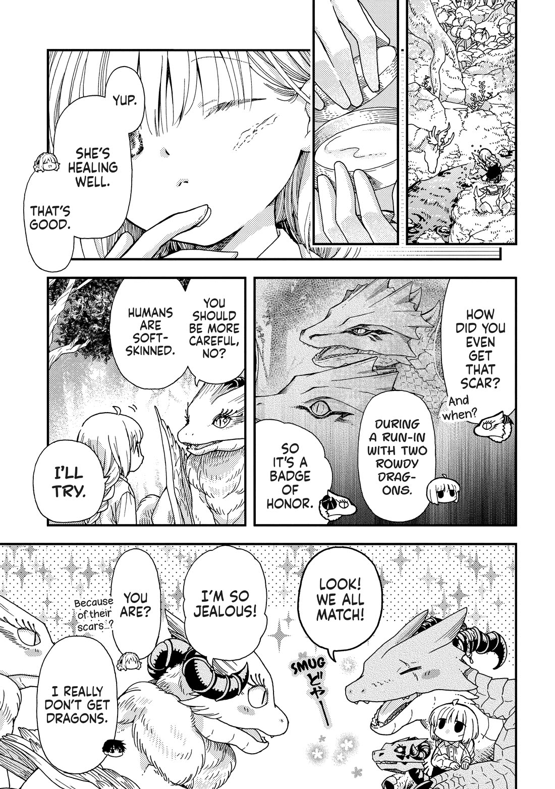 Hone Dragon no Mana Musume chapter 34 page 3