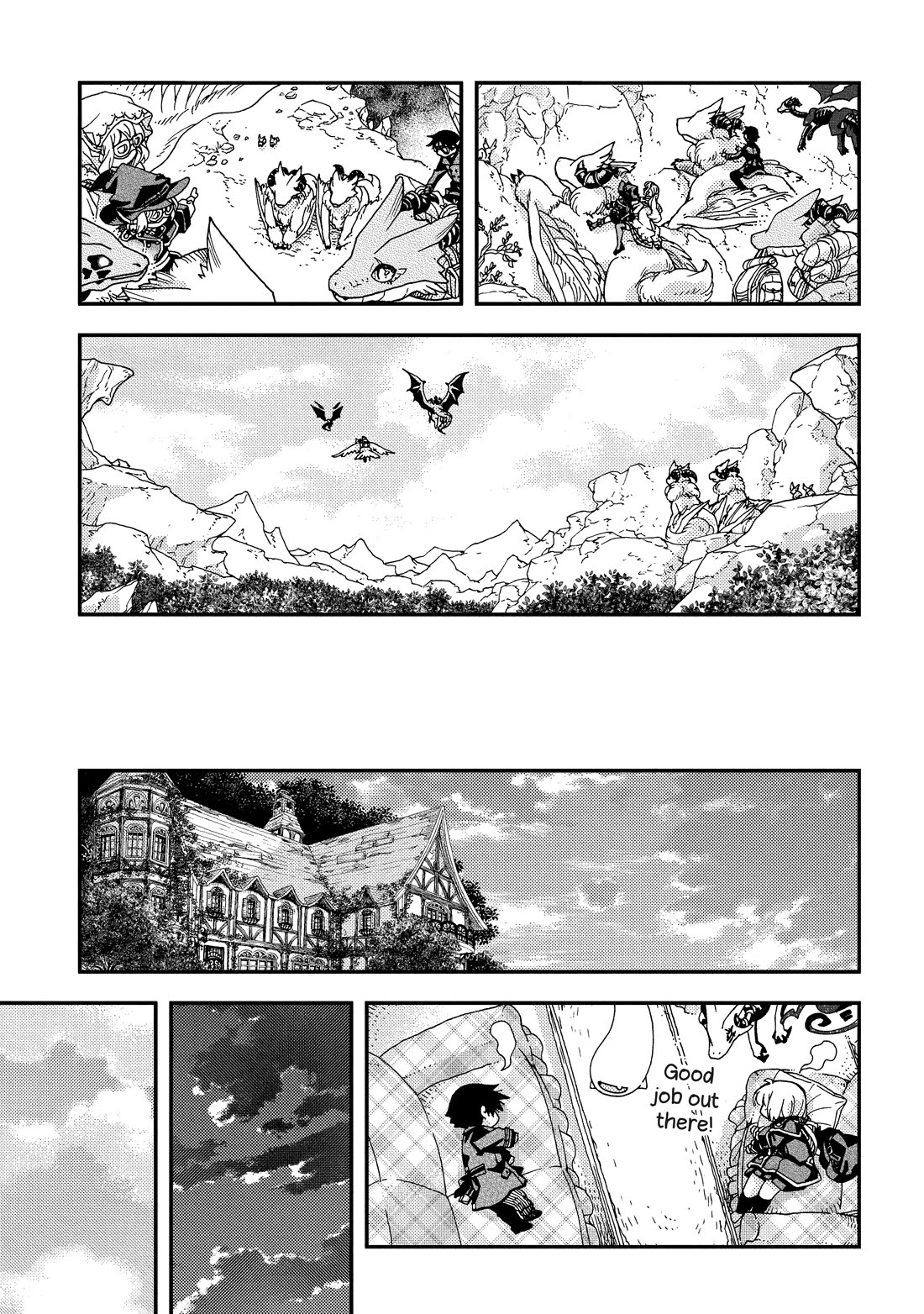 Hone Dragon no Mana Musume chapter 34 page 7