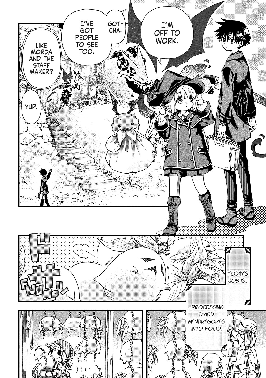 Hone Dragon no Mana Musume chapter 34 page 8