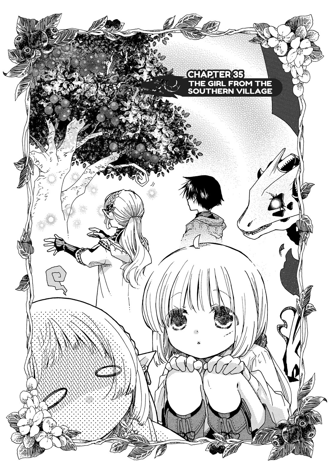 Hone Dragon no Mana Musume chapter 35 page 1