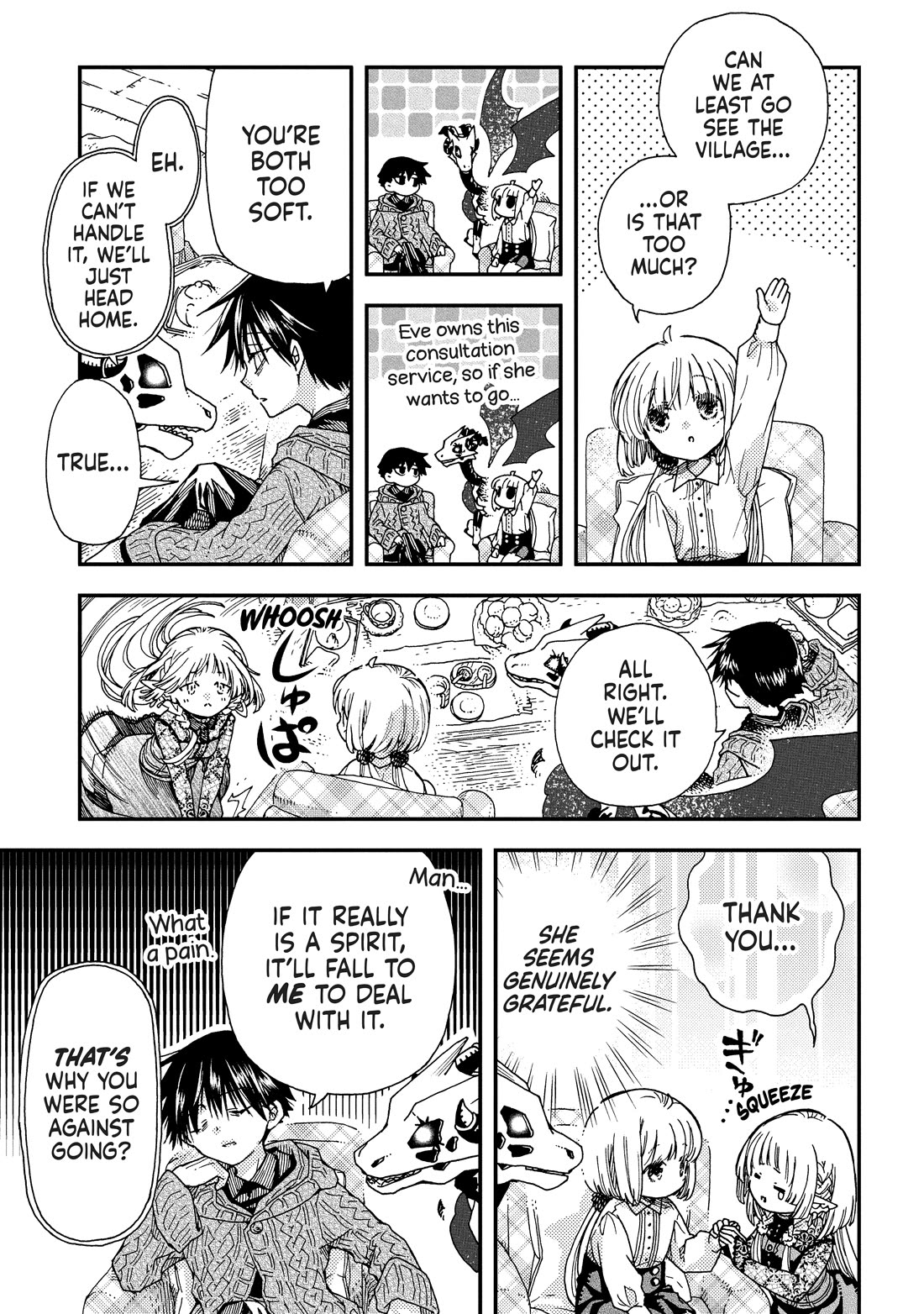 Hone Dragon no Mana Musume chapter 35 page 15