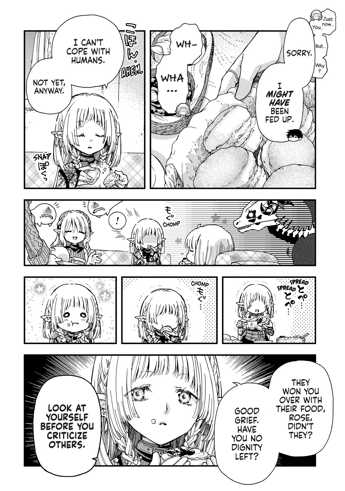 Hone Dragon no Mana Musume chapter 35 page 4