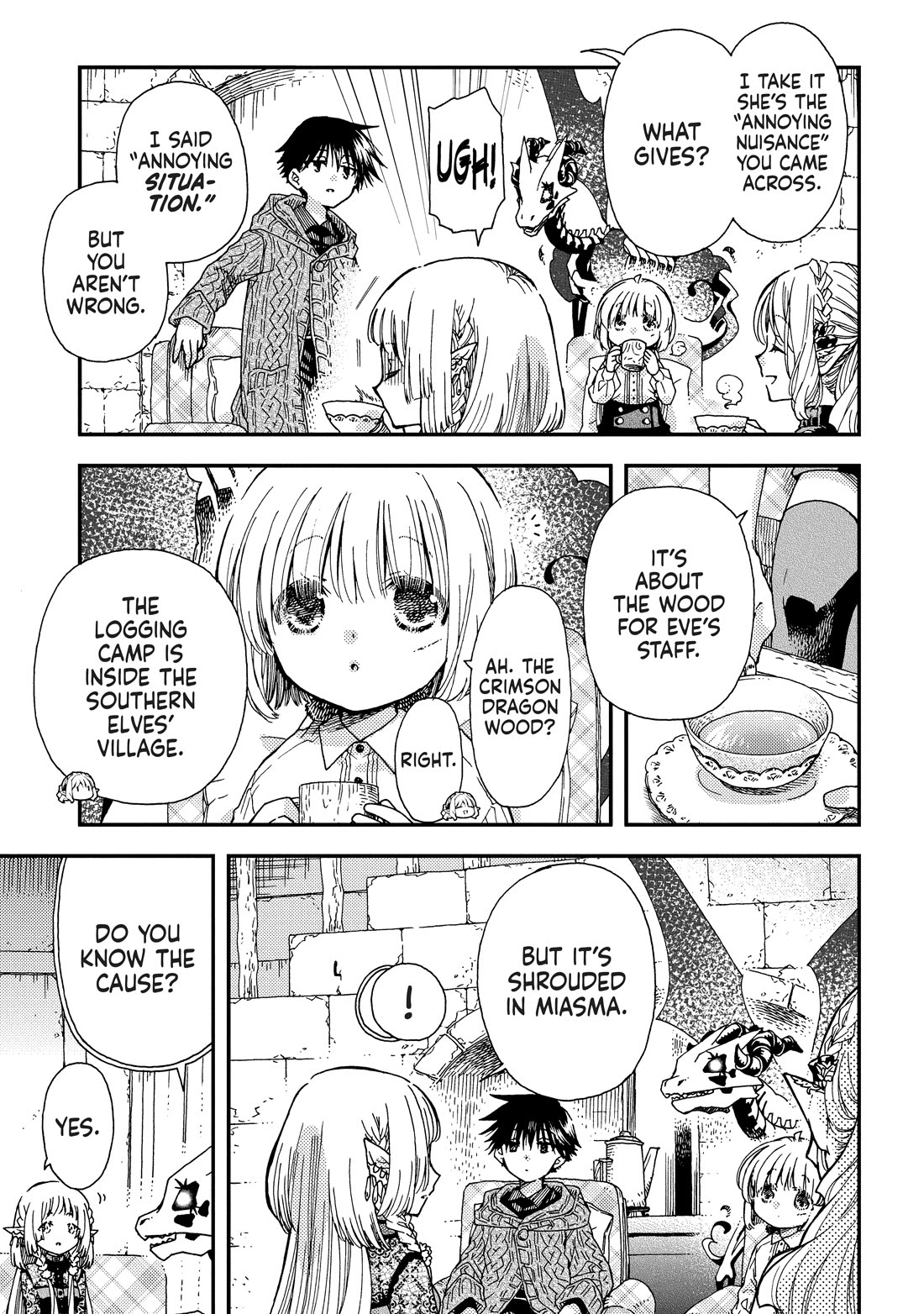 Hone Dragon no Mana Musume chapter 35 page 5