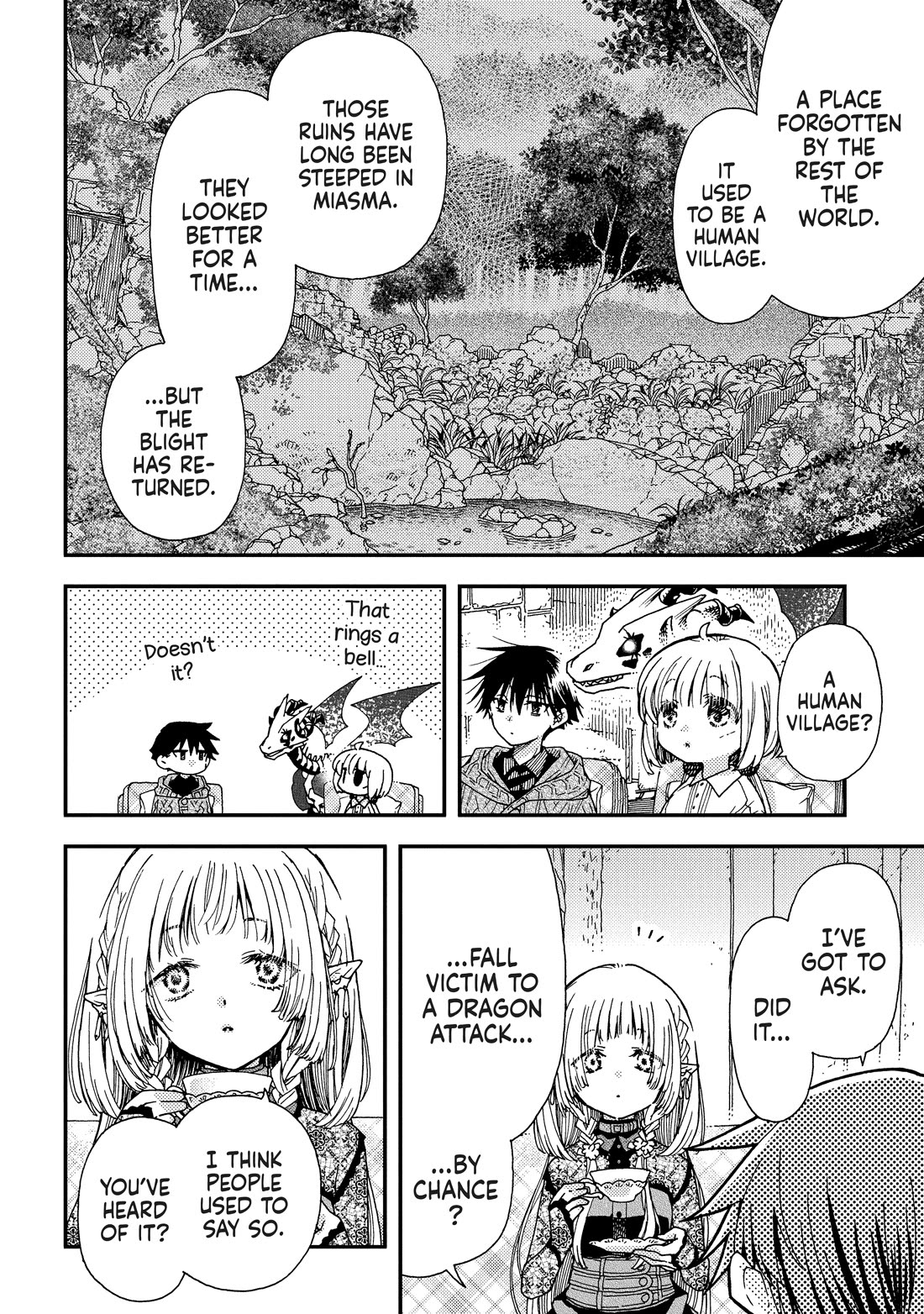 Hone Dragon no Mana Musume chapter 35 page 6