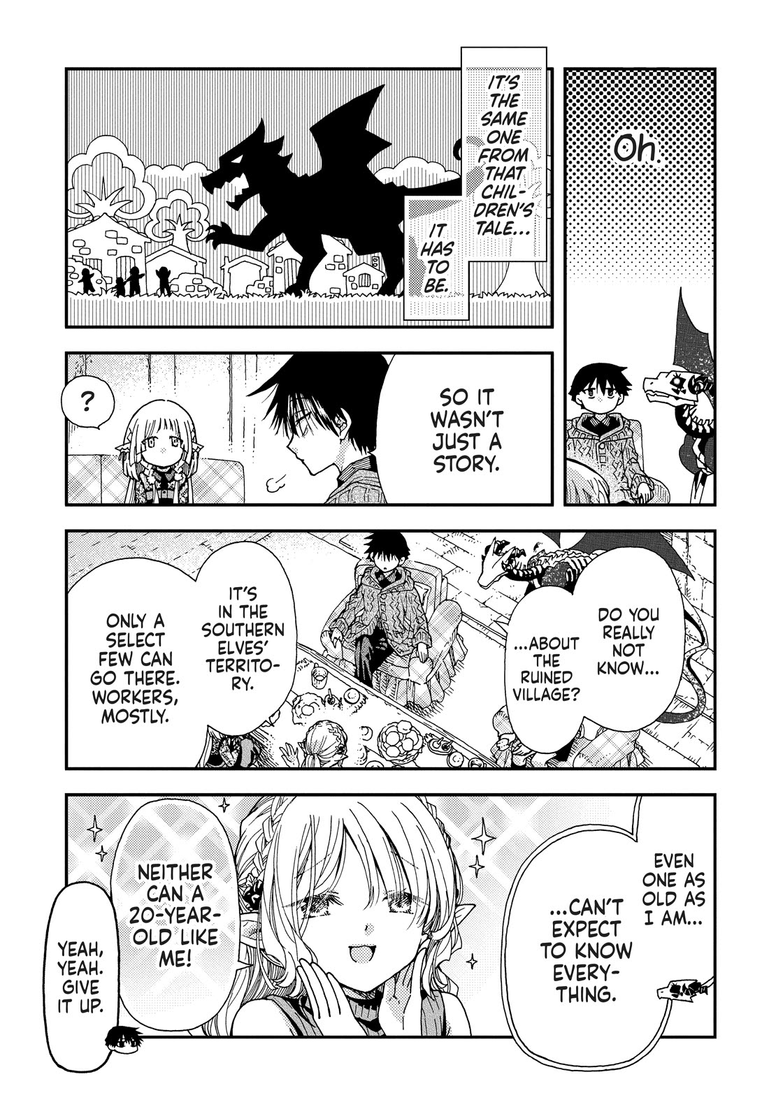 Hone Dragon no Mana Musume chapter 35 page 7