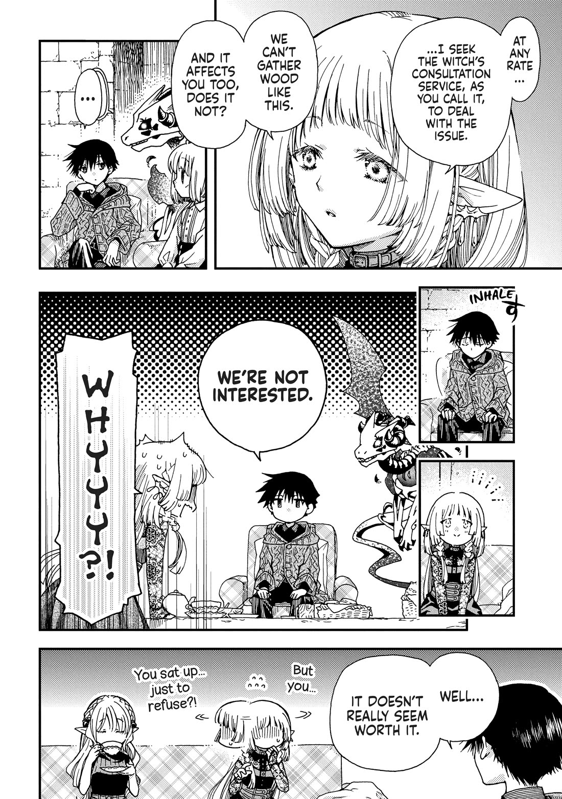 Hone Dragon no Mana Musume chapter 35 page 8