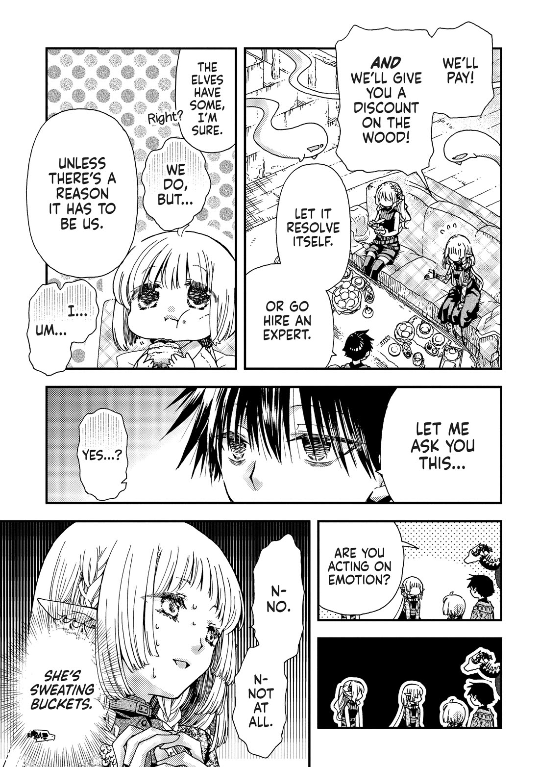 Hone Dragon no Mana Musume chapter 35 page 9