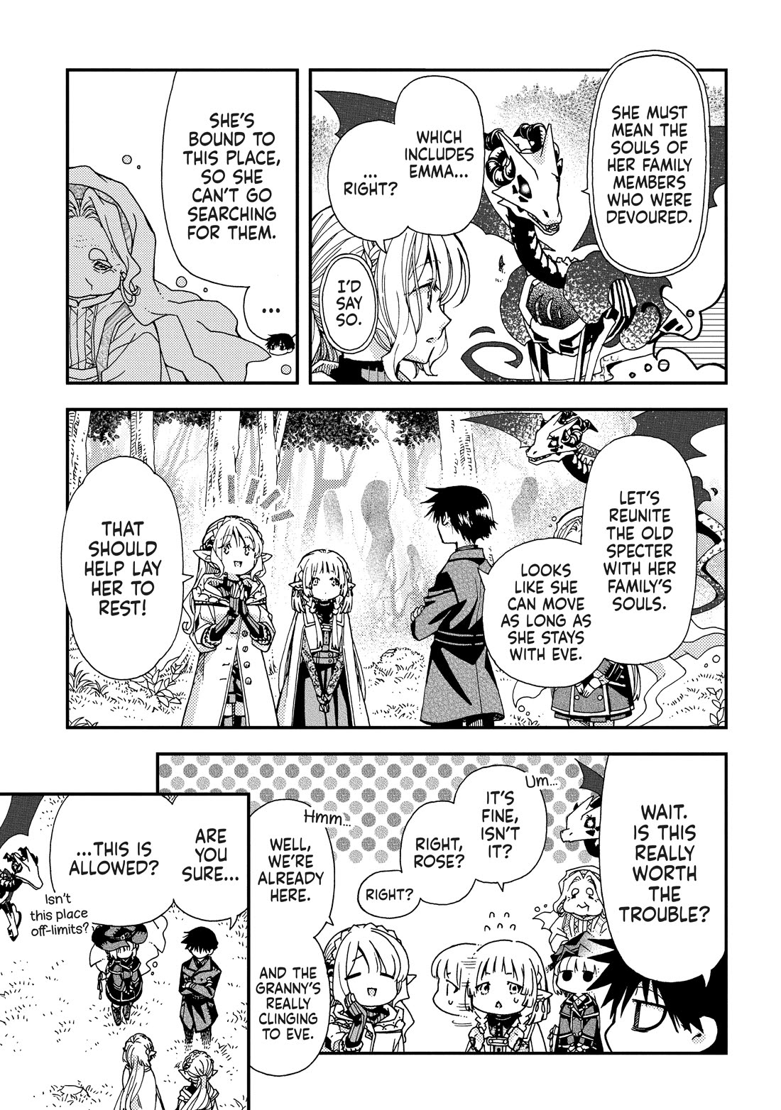 Hone Dragon no Mana Musume chapter 36 page 11