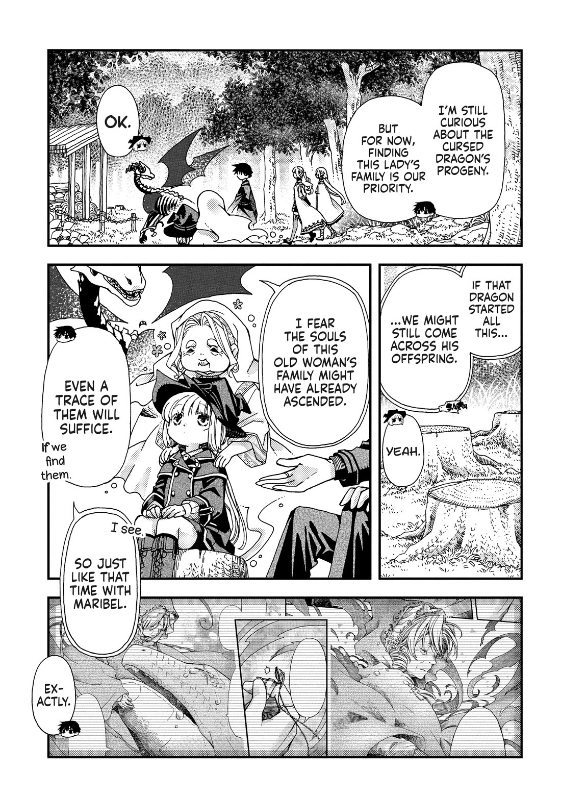 Hone Dragon no Mana Musume chapter 36 page 13
