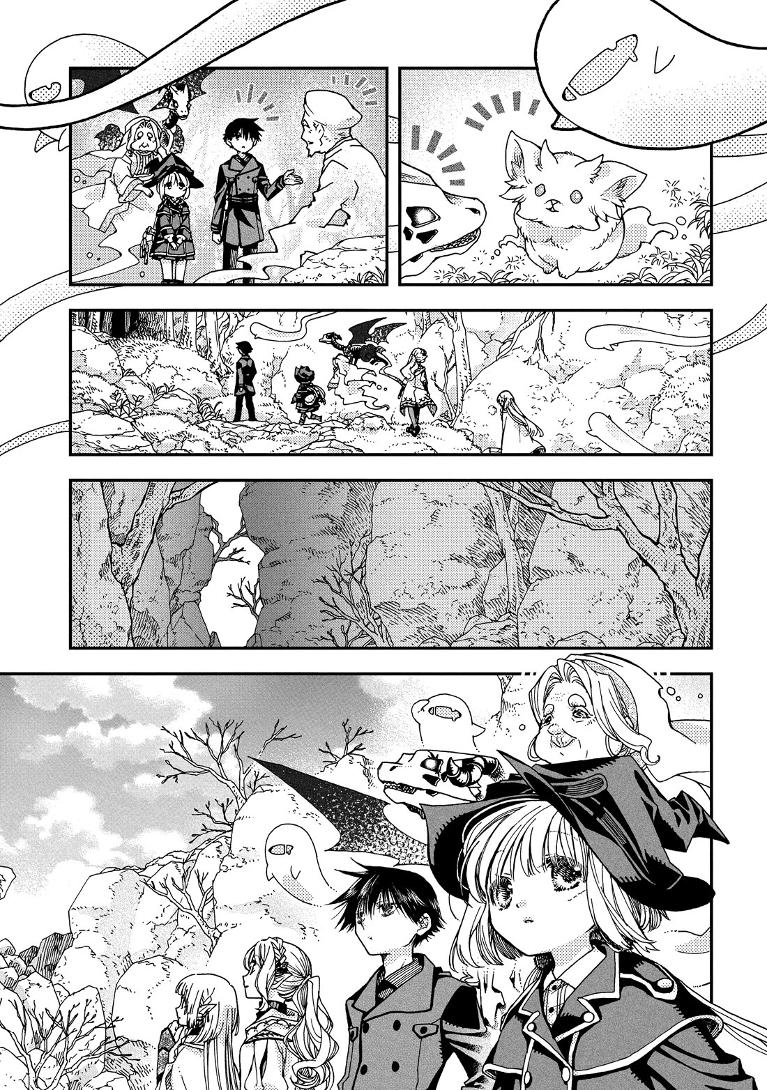 Hone Dragon no Mana Musume chapter 36 page 17
