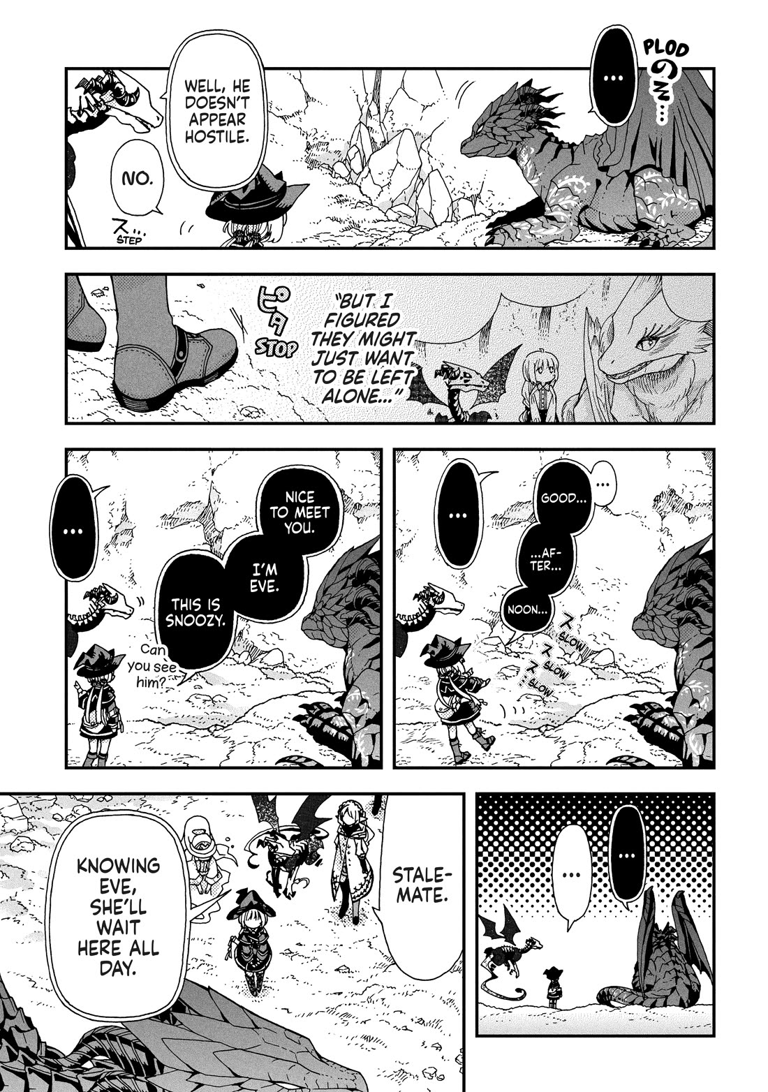 Hone Dragon no Mana Musume chapter 36 page 21