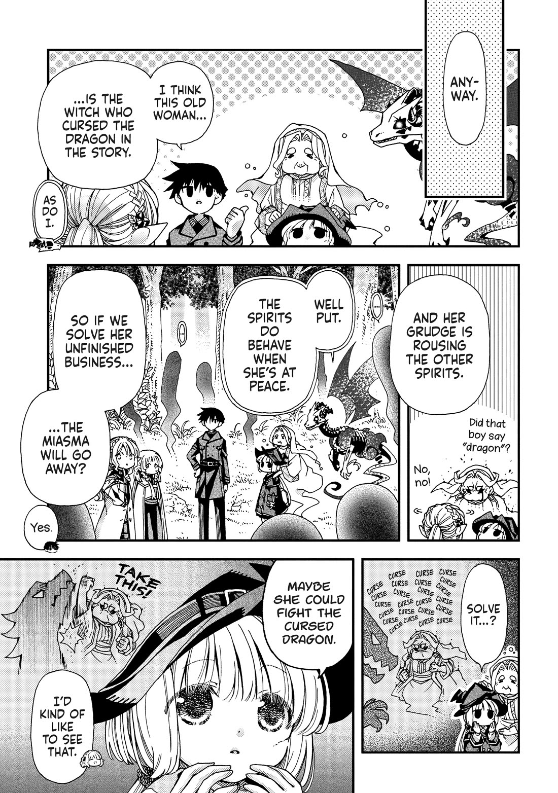 Hone Dragon no Mana Musume chapter 36 page 9