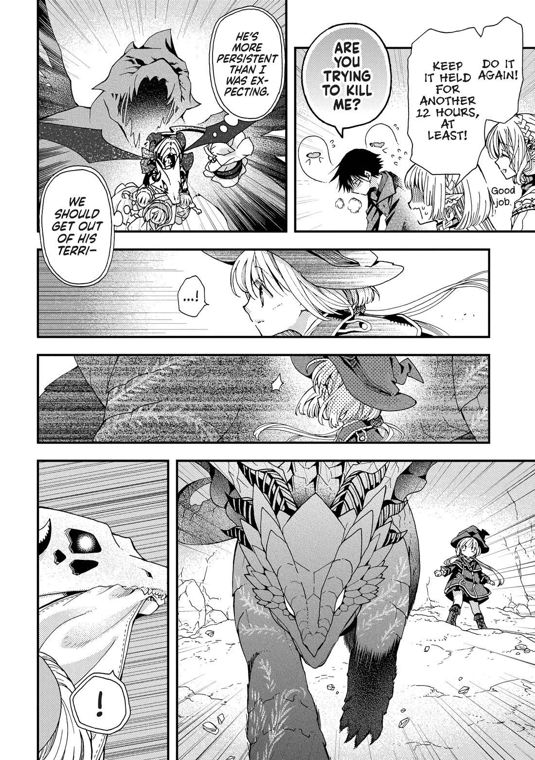 Hone Dragon no Mana Musume chapter 37 page 18