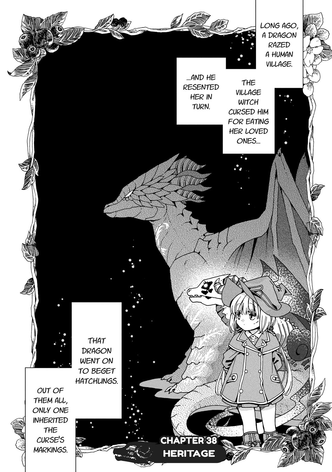 Hone Dragon no Mana Musume chapter 38 page 1