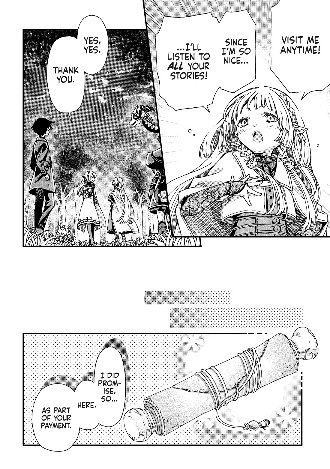 Hone Dragon no Mana Musume chapter 38 page 14
