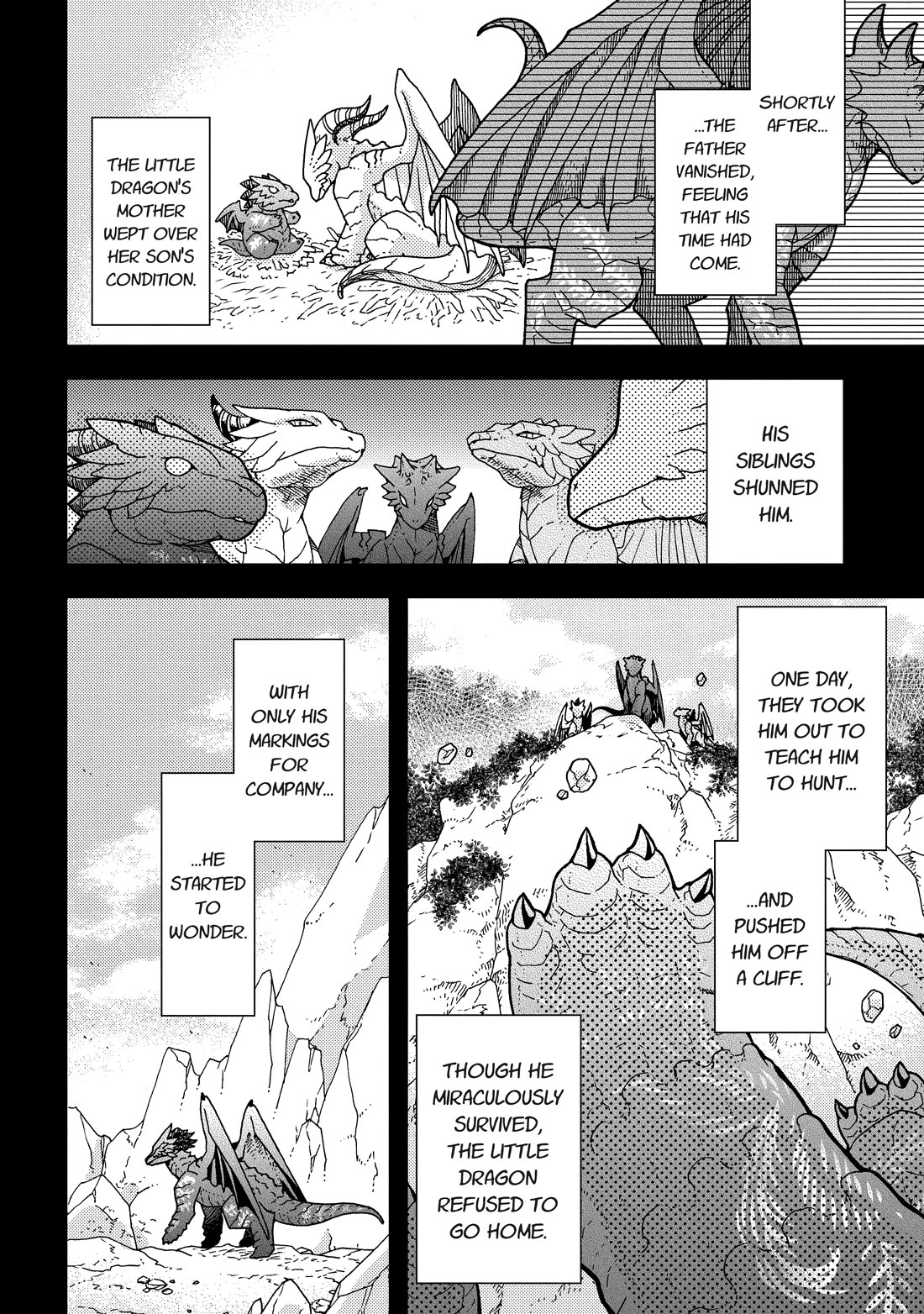 Hone Dragon no Mana Musume chapter 38 page 2