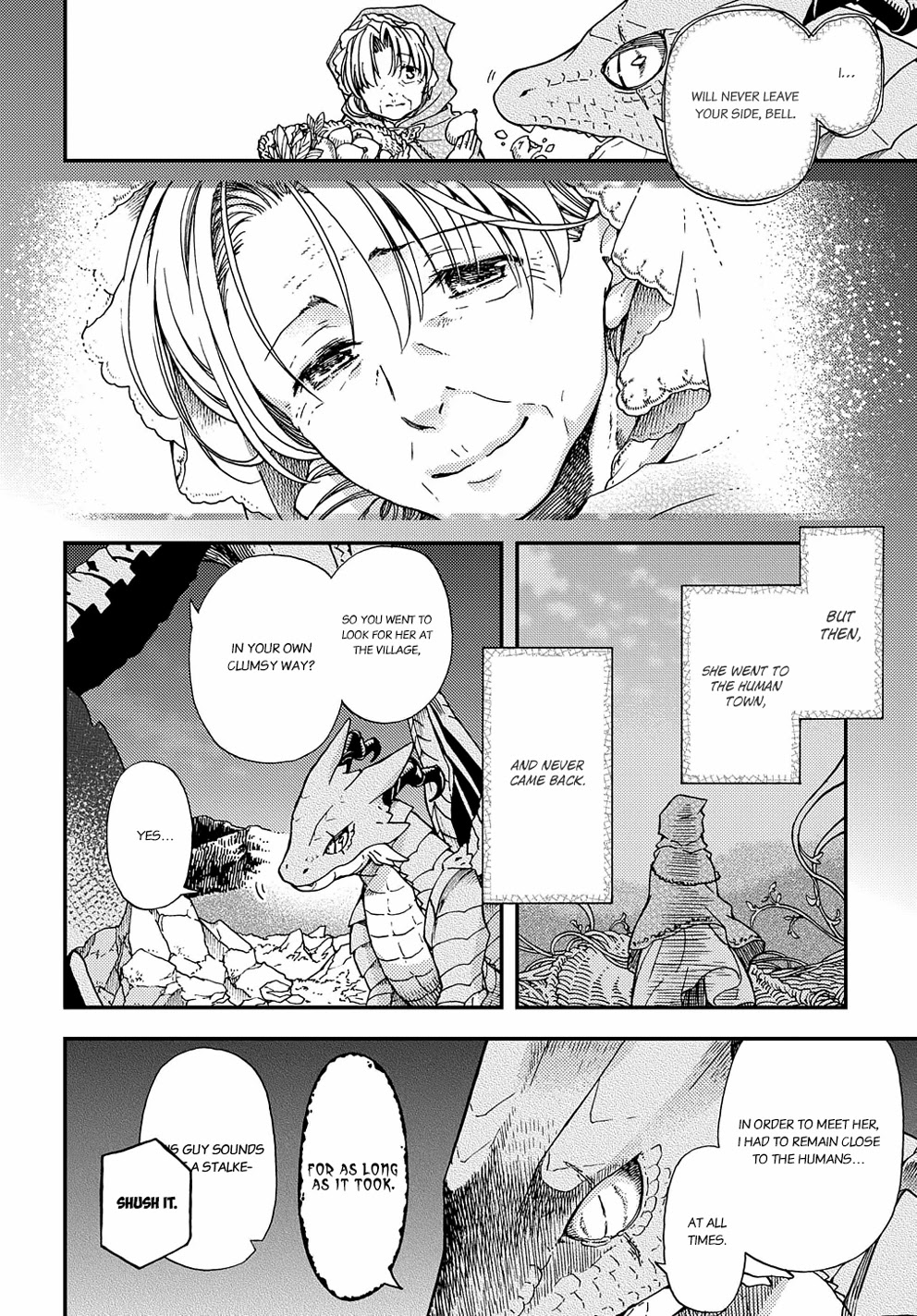 Hone Dragon no Mana Musume chapter 6 page 11