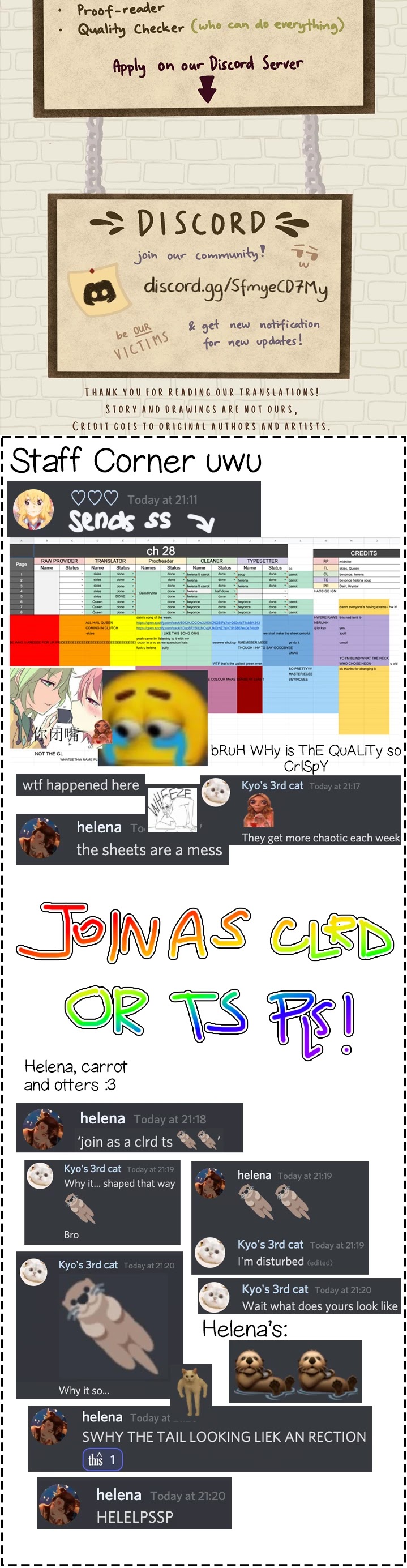 Honey, I’m Going On a Strike chapter 28 page 32