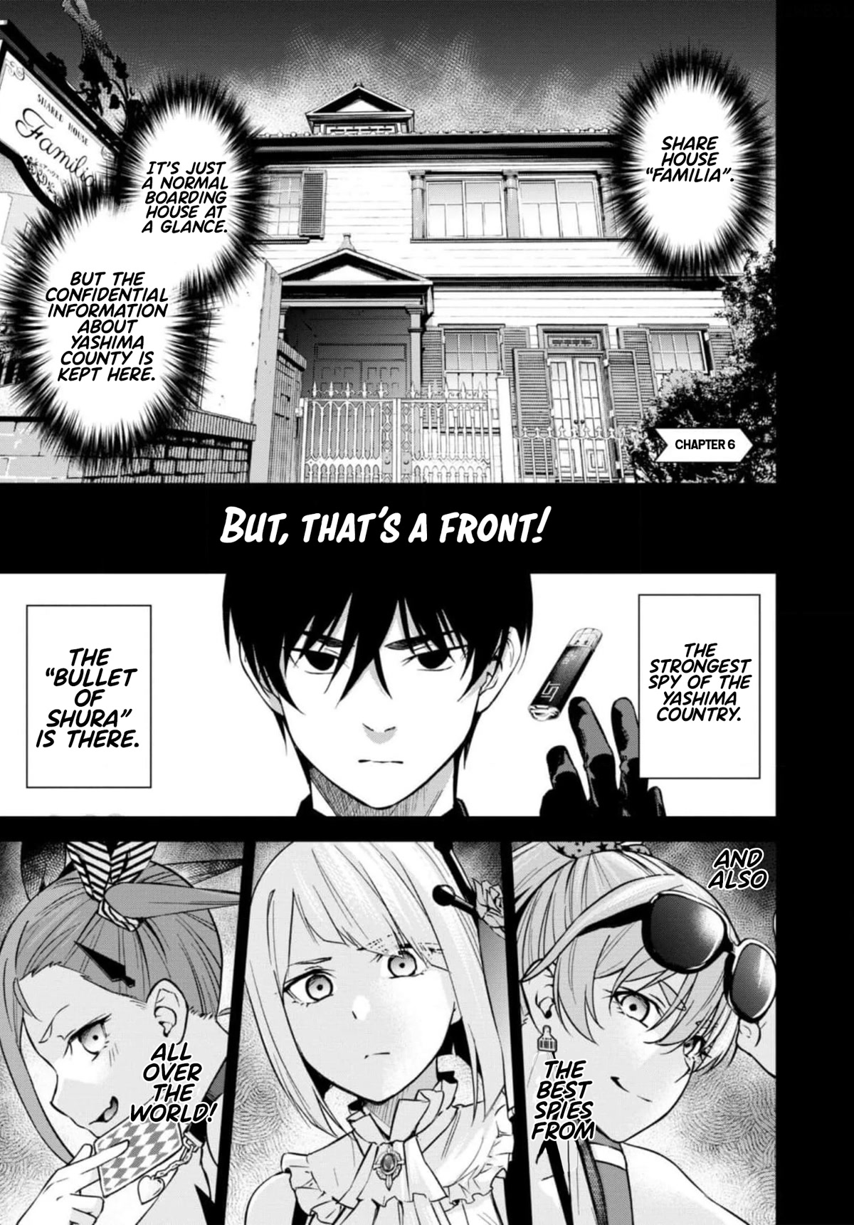 Honey Trap Shared House chapter 6 page 2