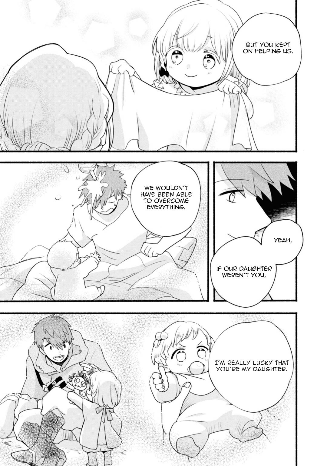 Honobono Isekai Tensei Days ~ Level Max, Item Mochi Goshi! Watashi wa Saikyou Youjo desu~ chapter 7 page 28