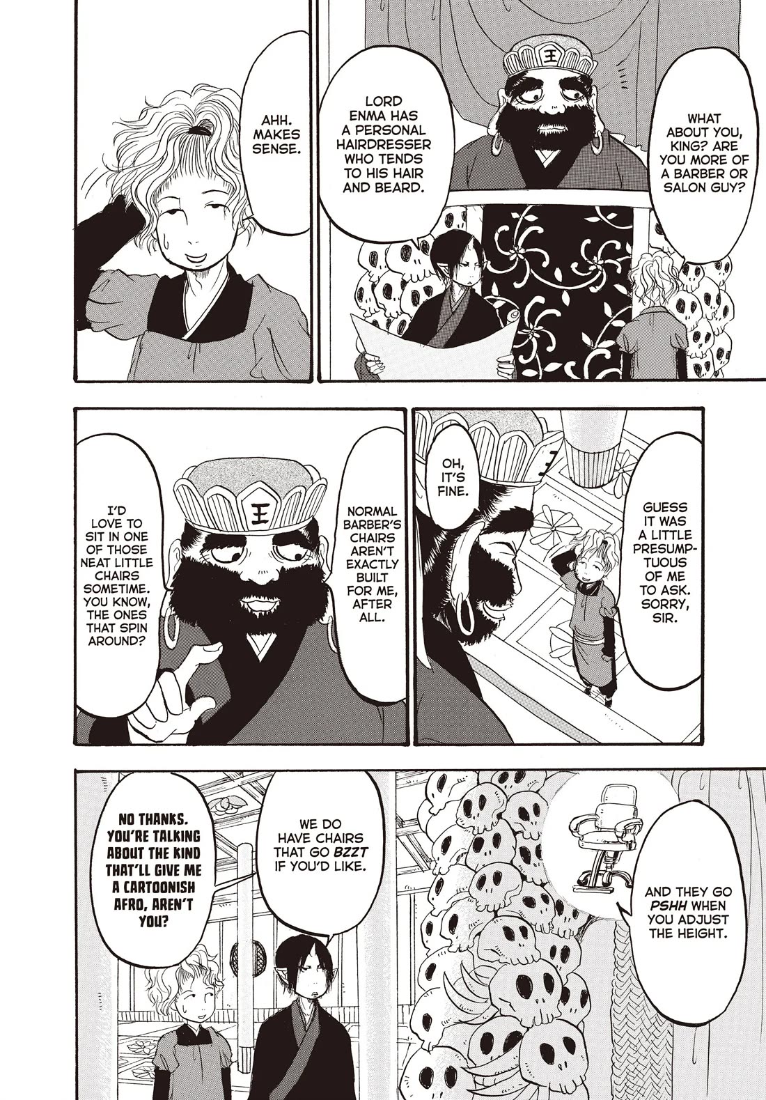 Hoozuki no Reitetsu chapter 116 page 6