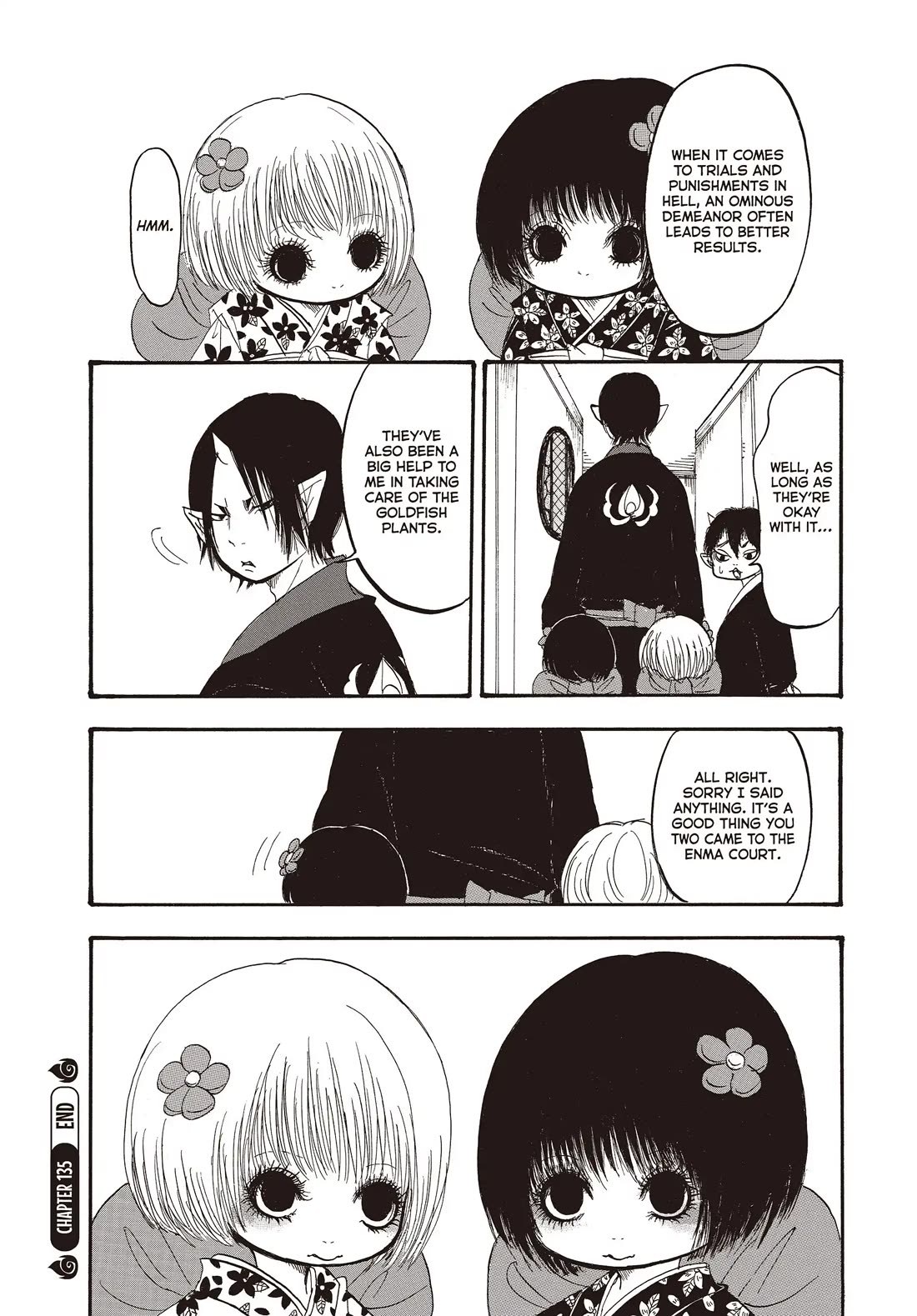 Hoozuki no Reitetsu chapter 135 page 16
