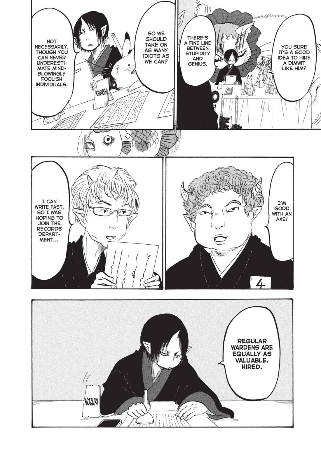 Hoozuki no Reitetsu chapter 163.5 page 8