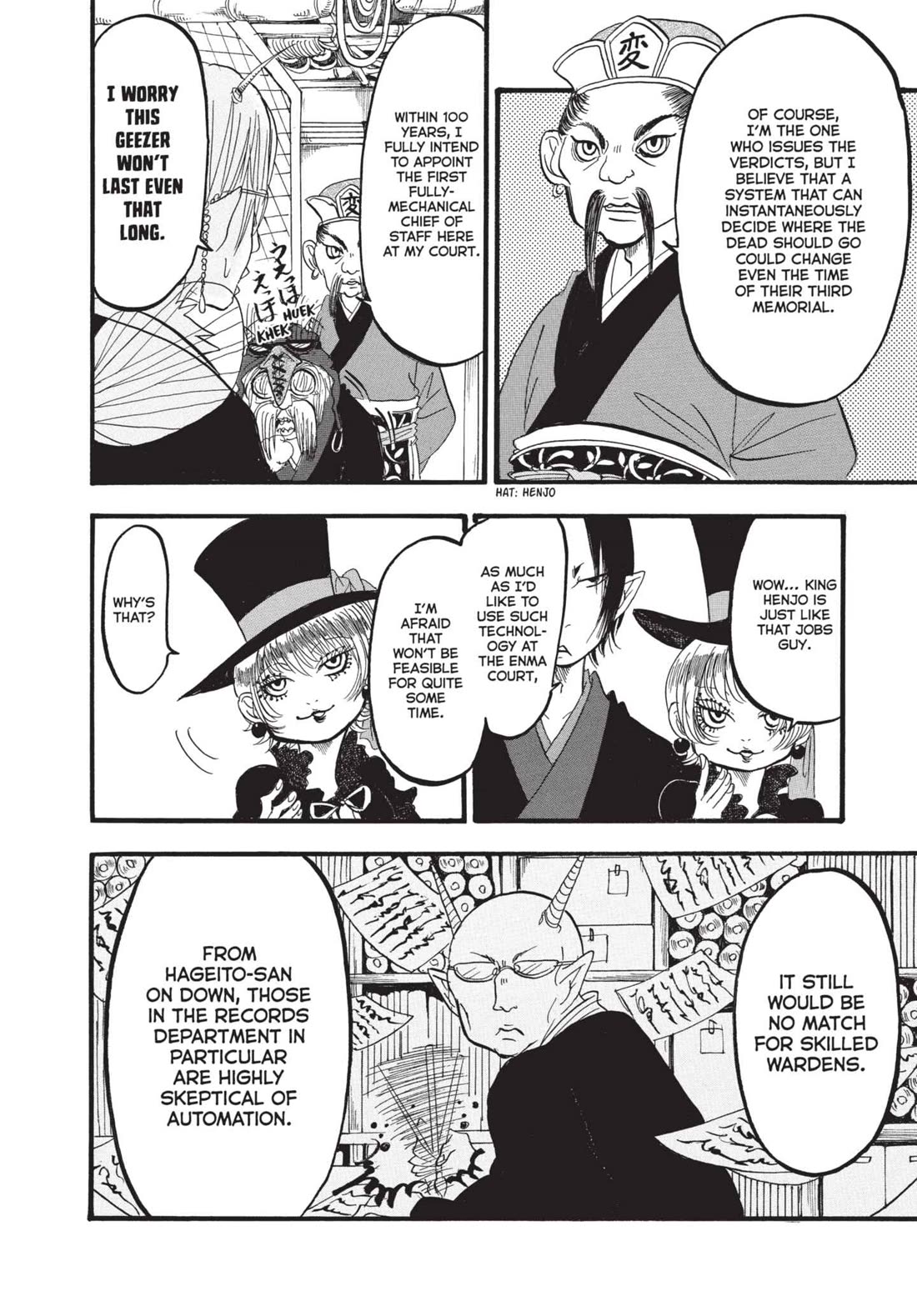 Hoozuki no Reitetsu chapter 170 page 10