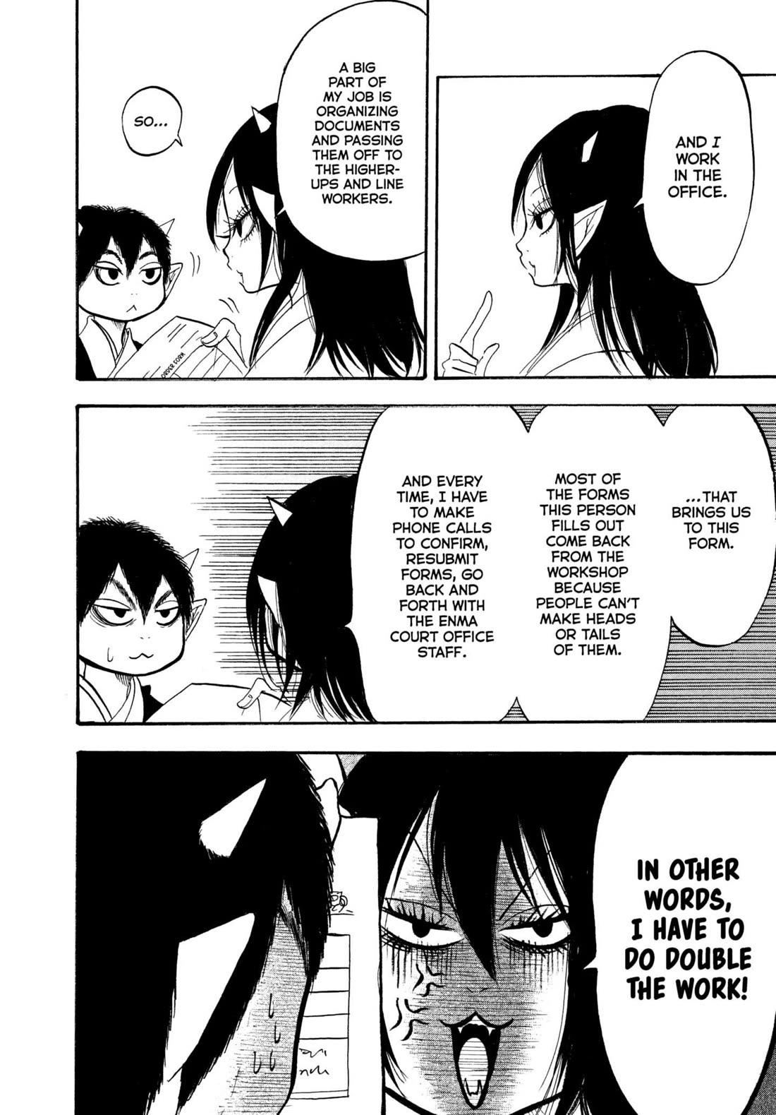 Hoozuki no Reitetsu chapter 219 page 8