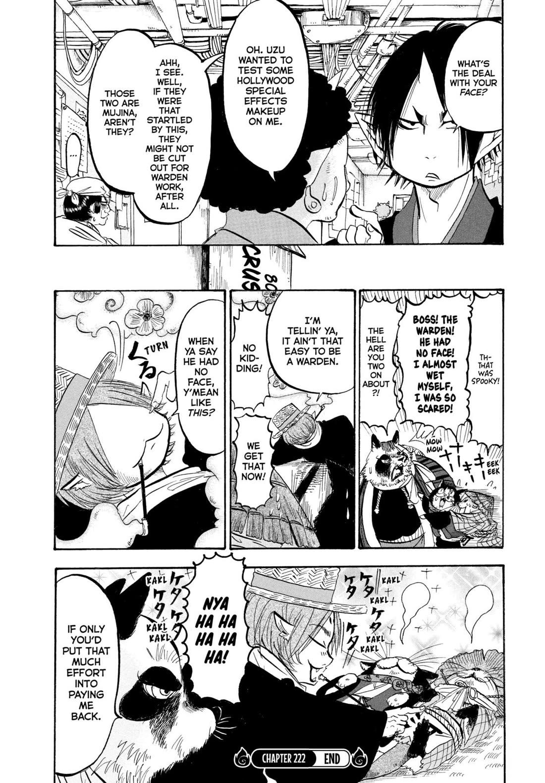 Hoozuki no Reitetsu chapter 222 page 16