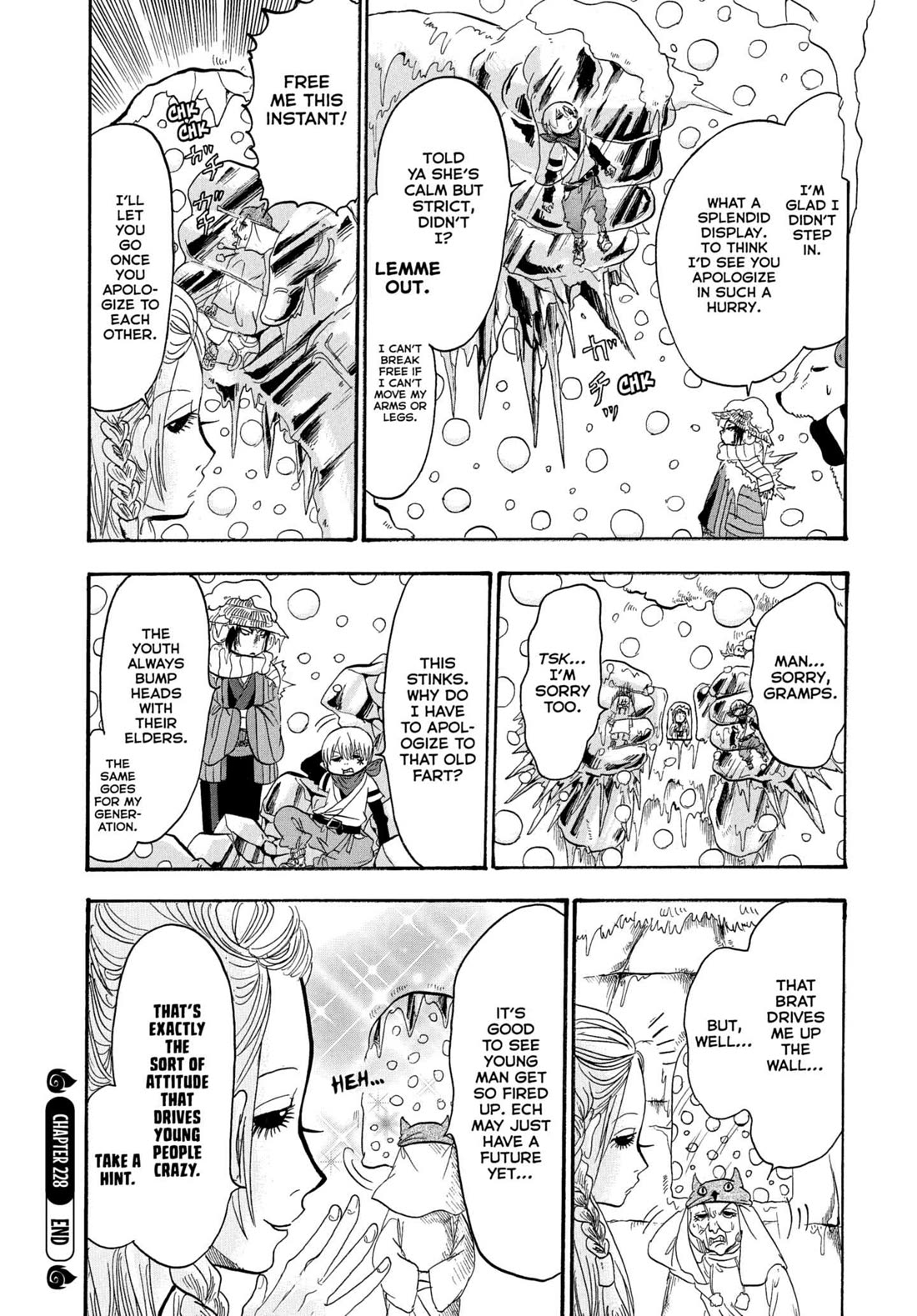 Hoozuki no Reitetsu chapter 228 page 16